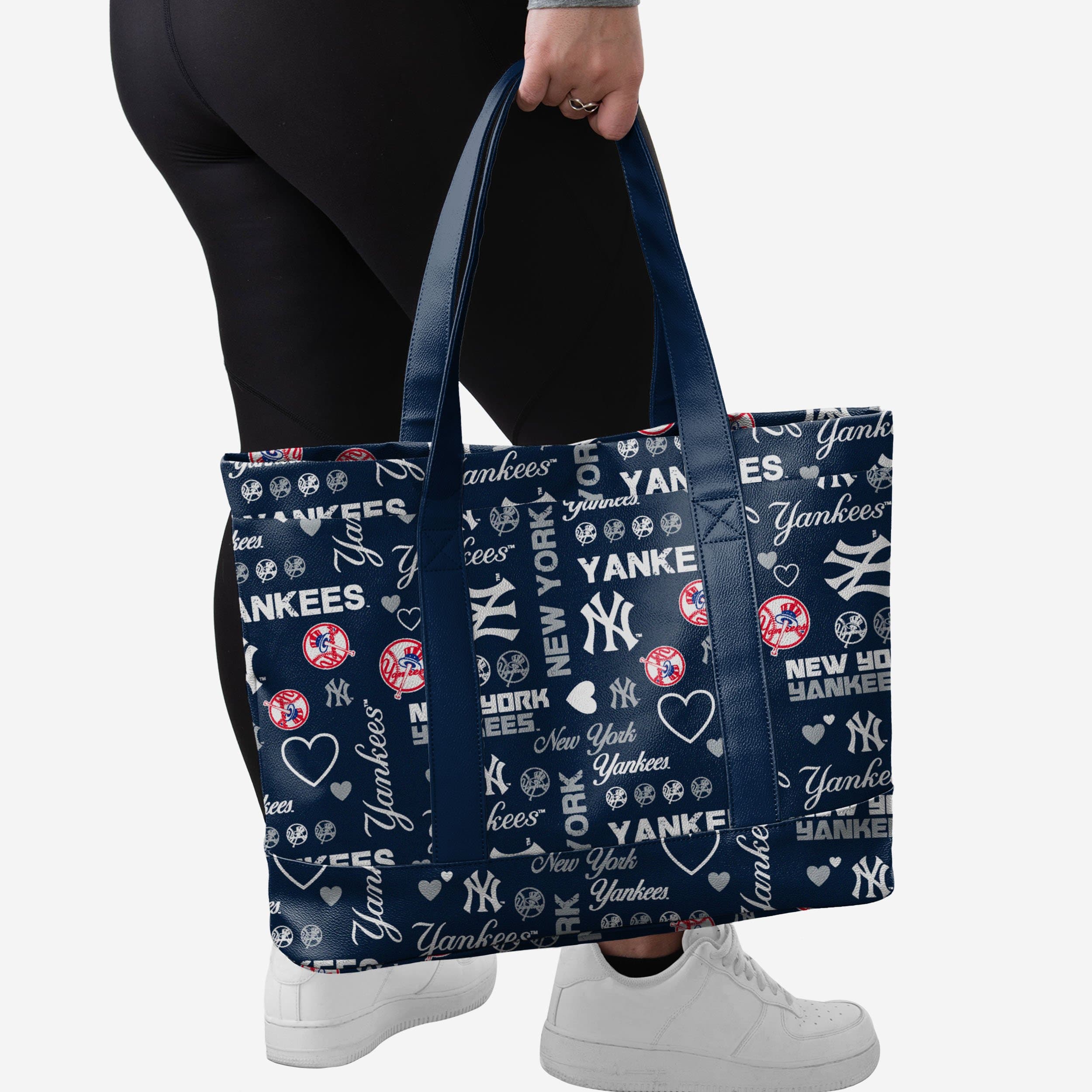 New York Yankees Logo Love Tote Bag - Show Your Fandom in Style!