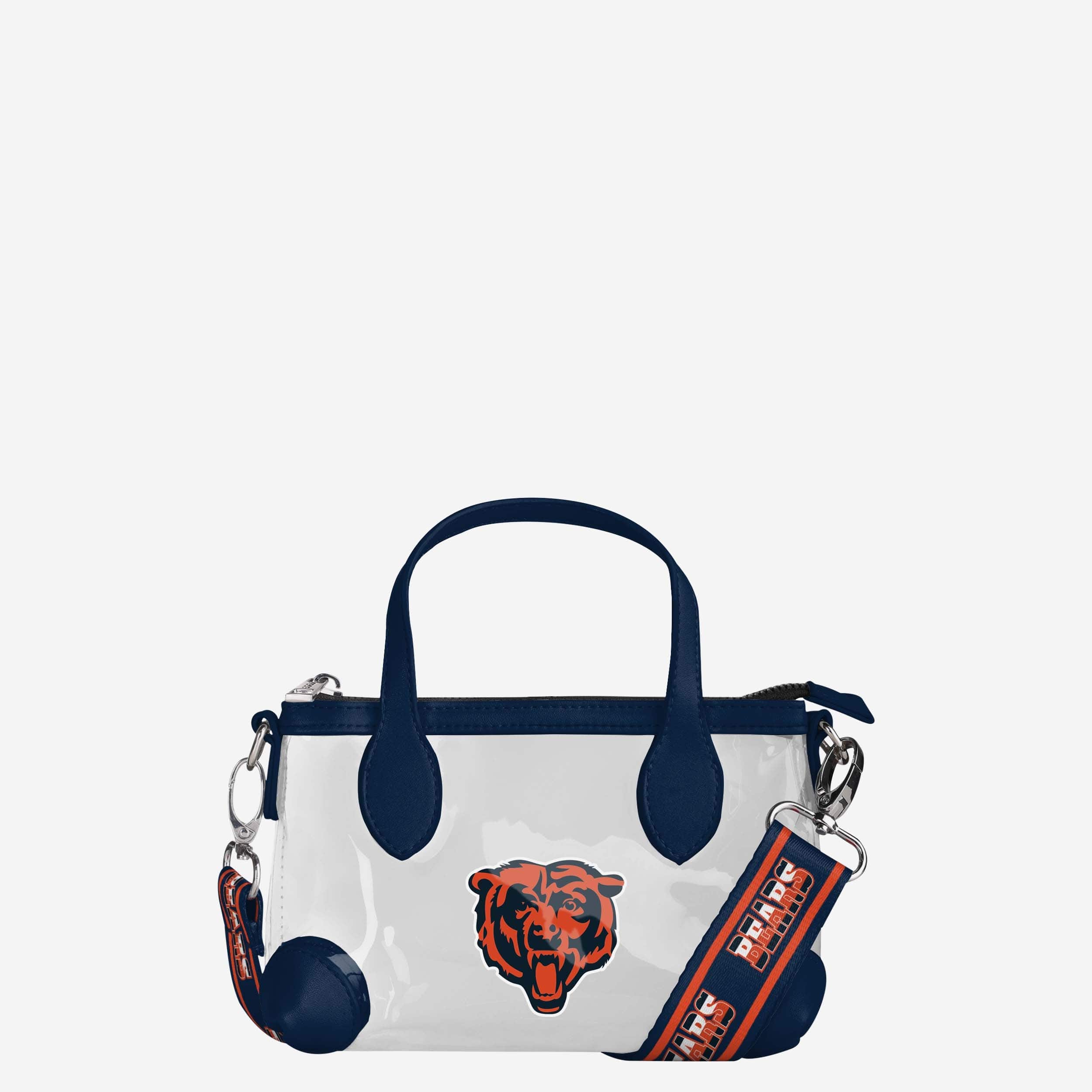 Chicago Bears Big Logo Eye - Catching Clear Crossbody Mini Purse