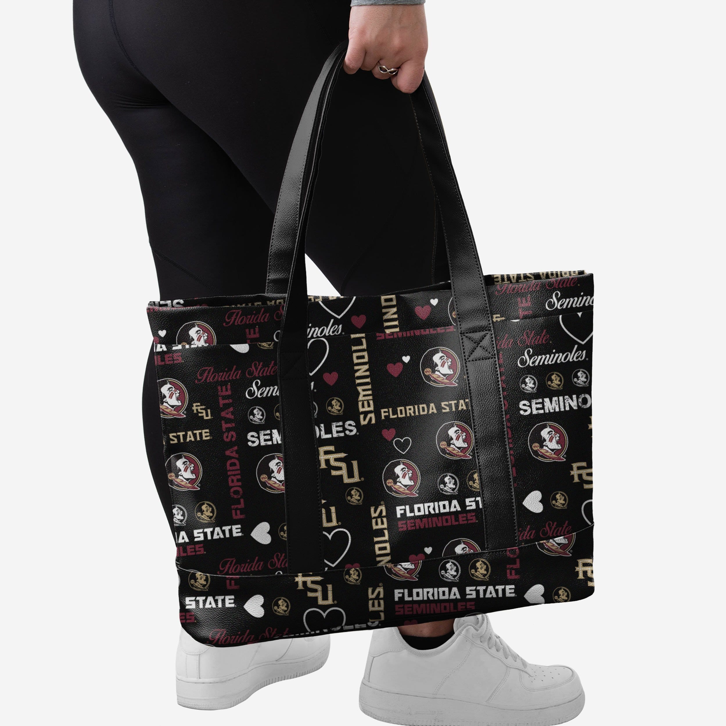 Florida State Seminoles Logo Love Tote Bag - Show Your Fandom in Style!