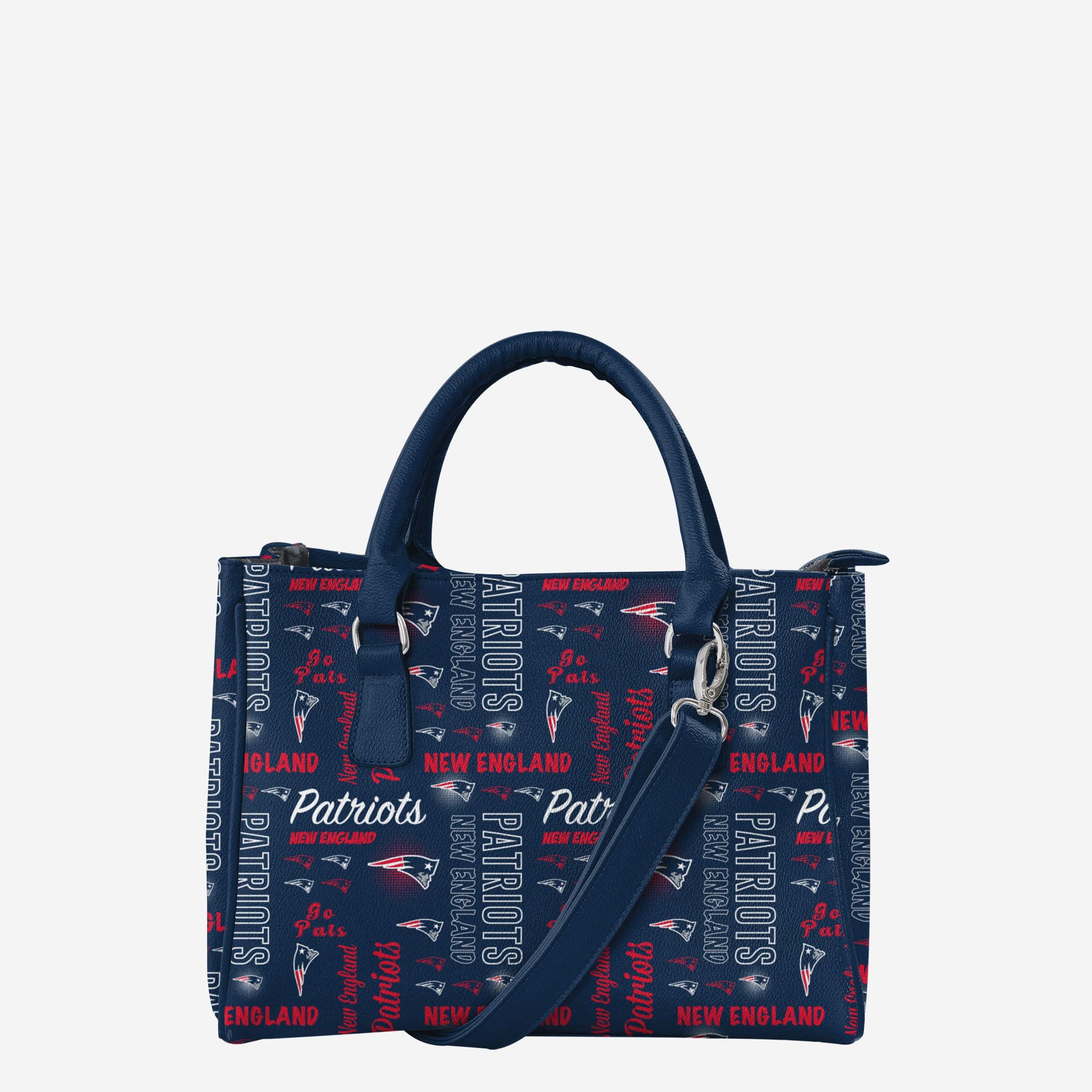 New England Patriots Spirited Printed Collection Purse: Show Your Team Pride!