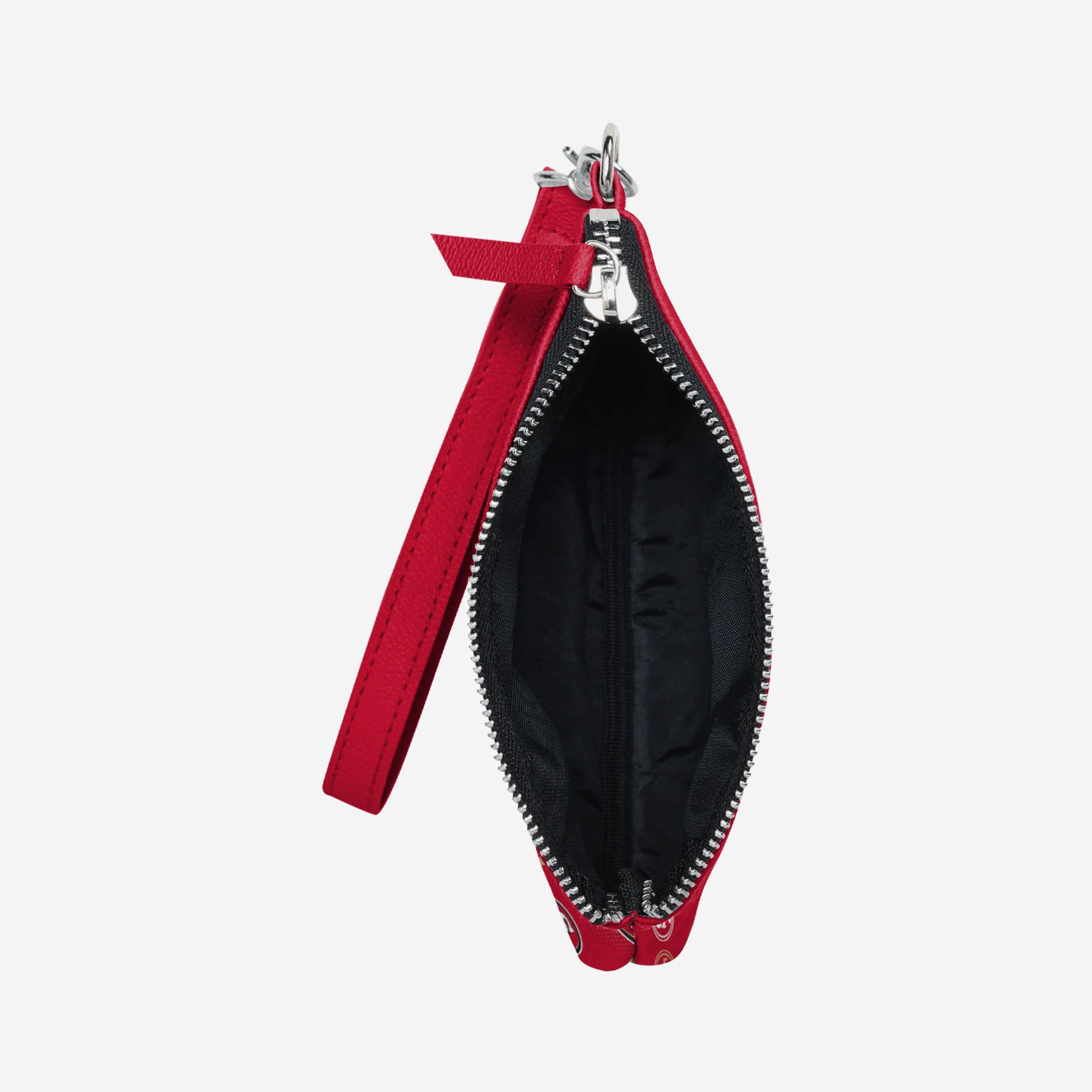 San Francisco 49ers Spirited Wristlet with Repeat Logo - Must - Have for Fans!