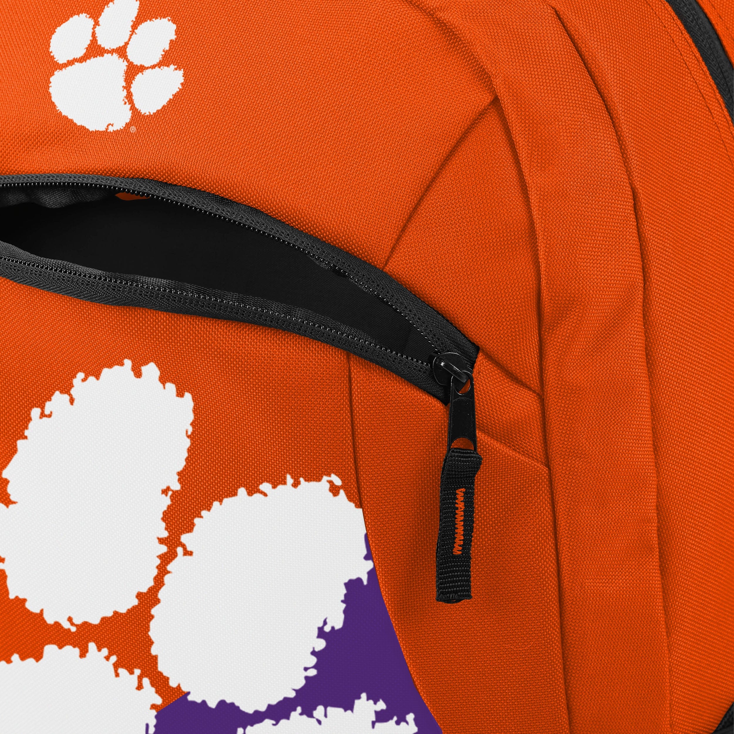 Clemson Tigers Colorblock Action Backpack - Show Your Team Spirit!