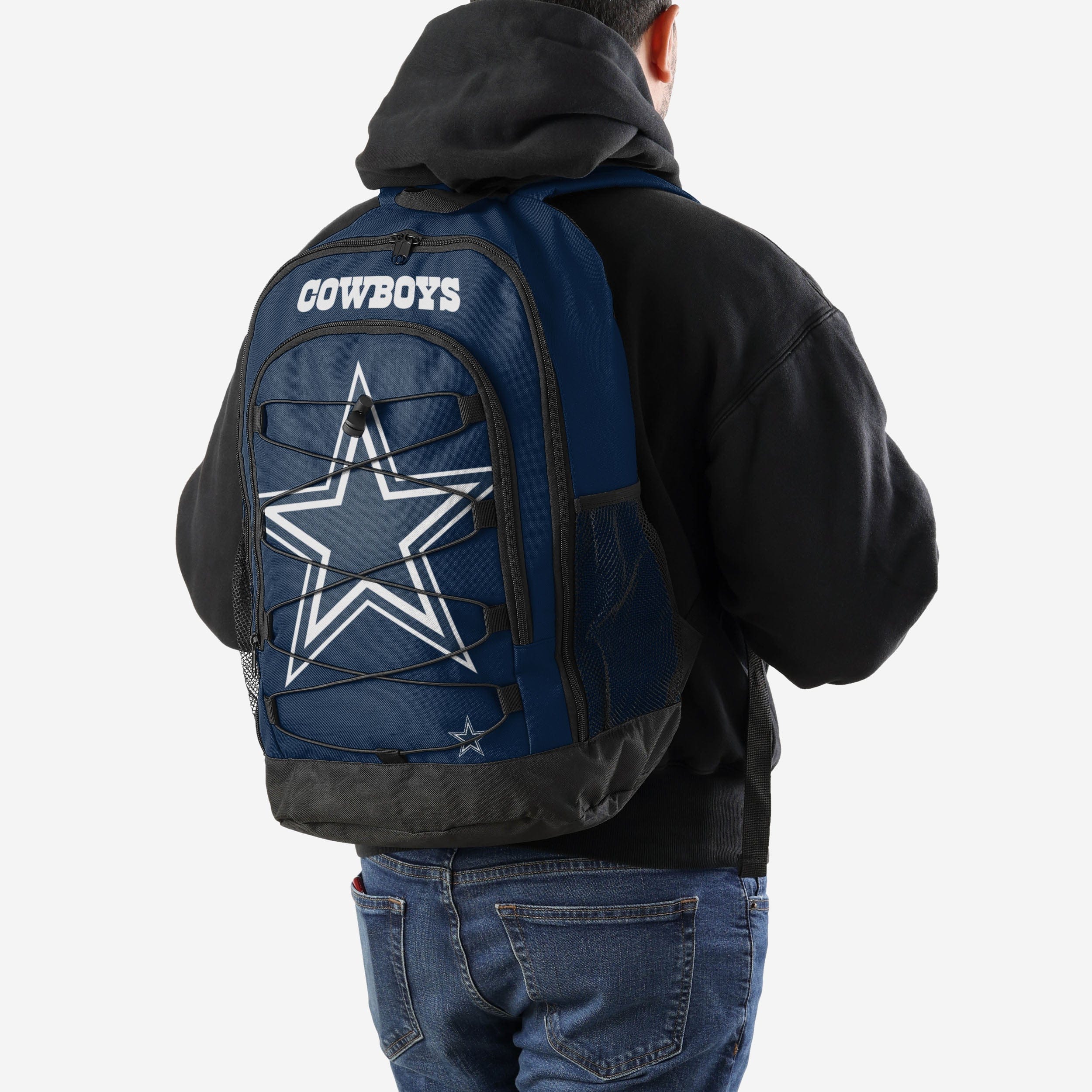 Dallas Cowboys Supercharged Big Logo Bungee Backpack