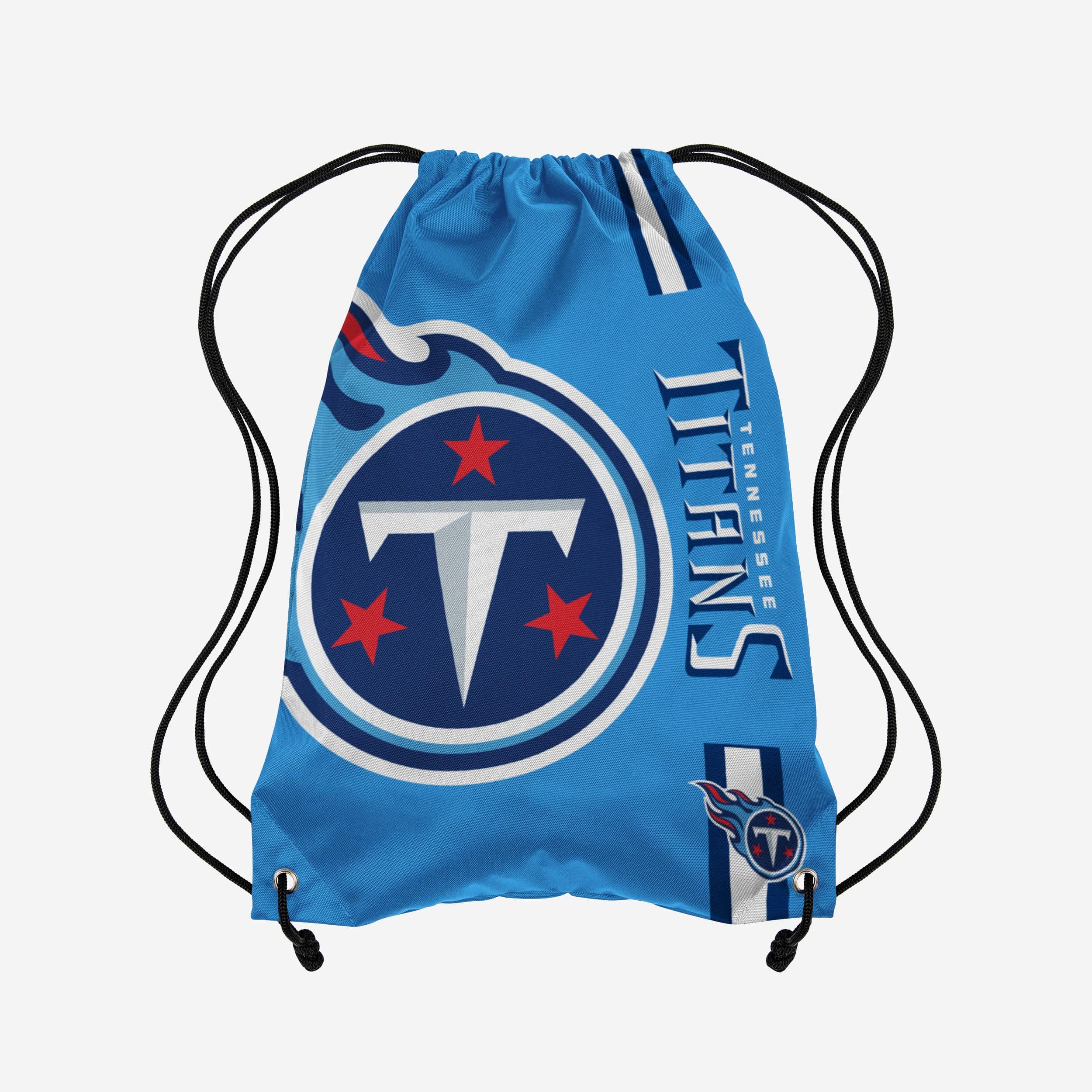 Tennessee Titans Blue Alternate Big Logo Drawstring Backpack: Show Your Team Spirit!