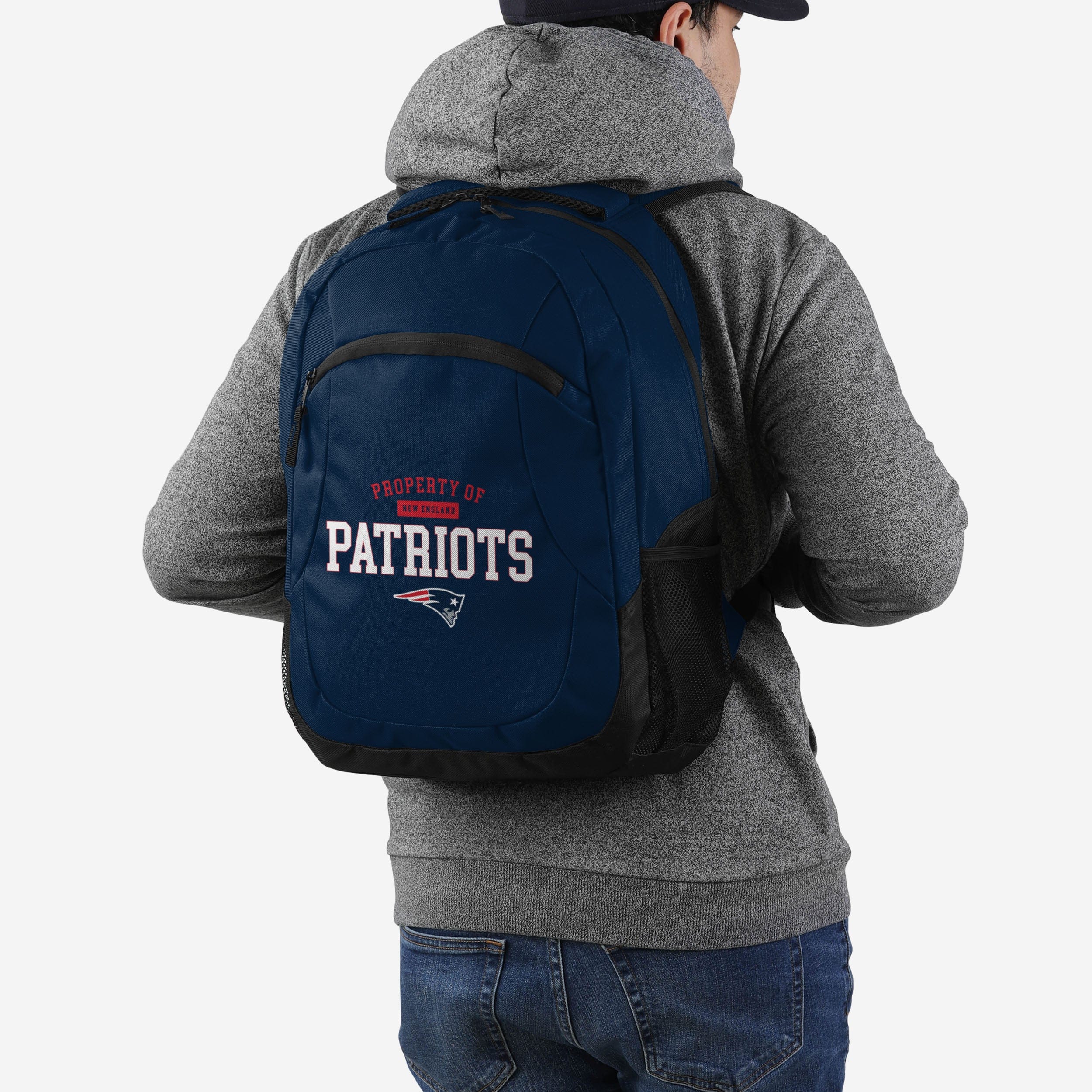New England Patriots Action Backpack - Show Your Team Pride!
