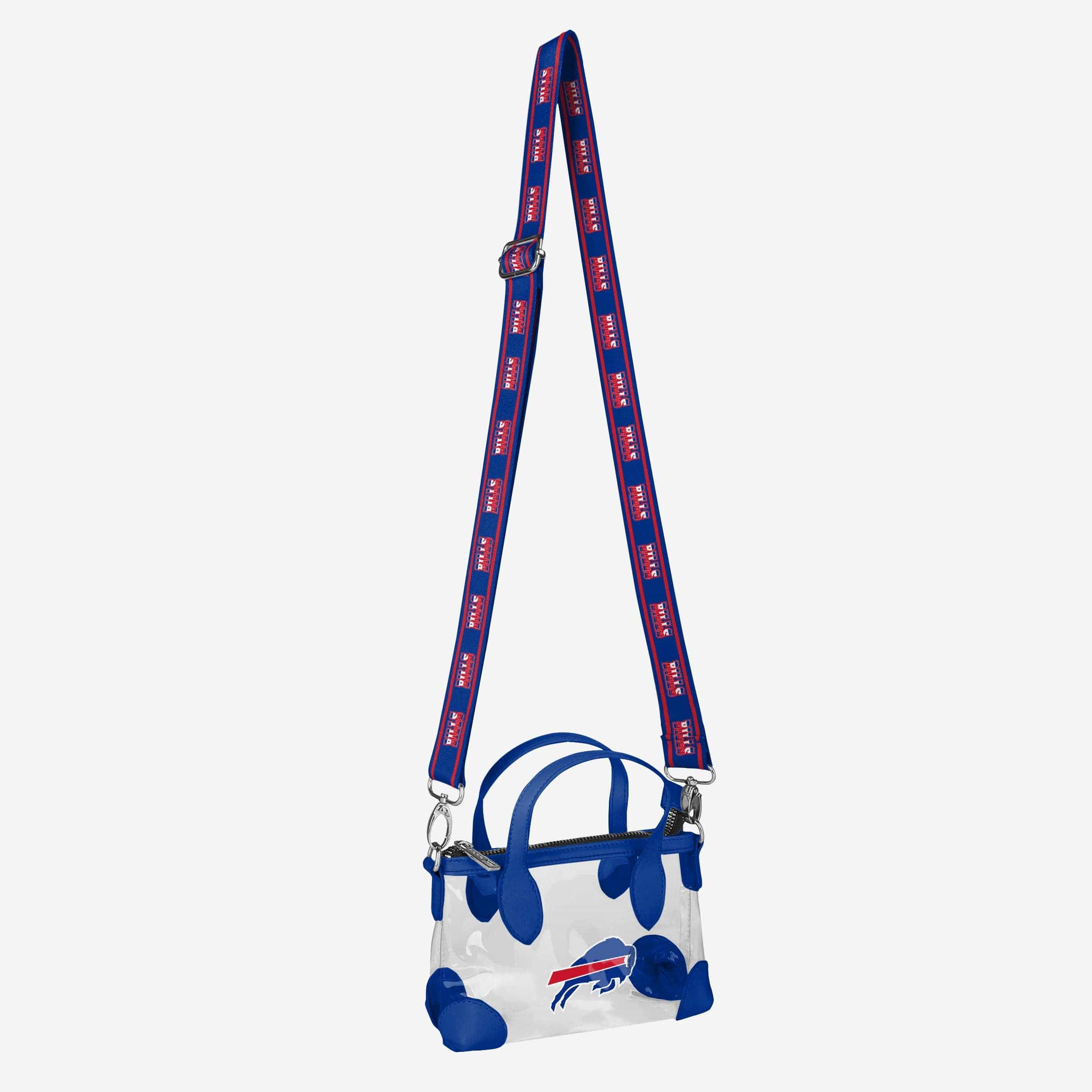 Exciting Buffalo Bills Big Logo Clear Crossbody Mini Purse