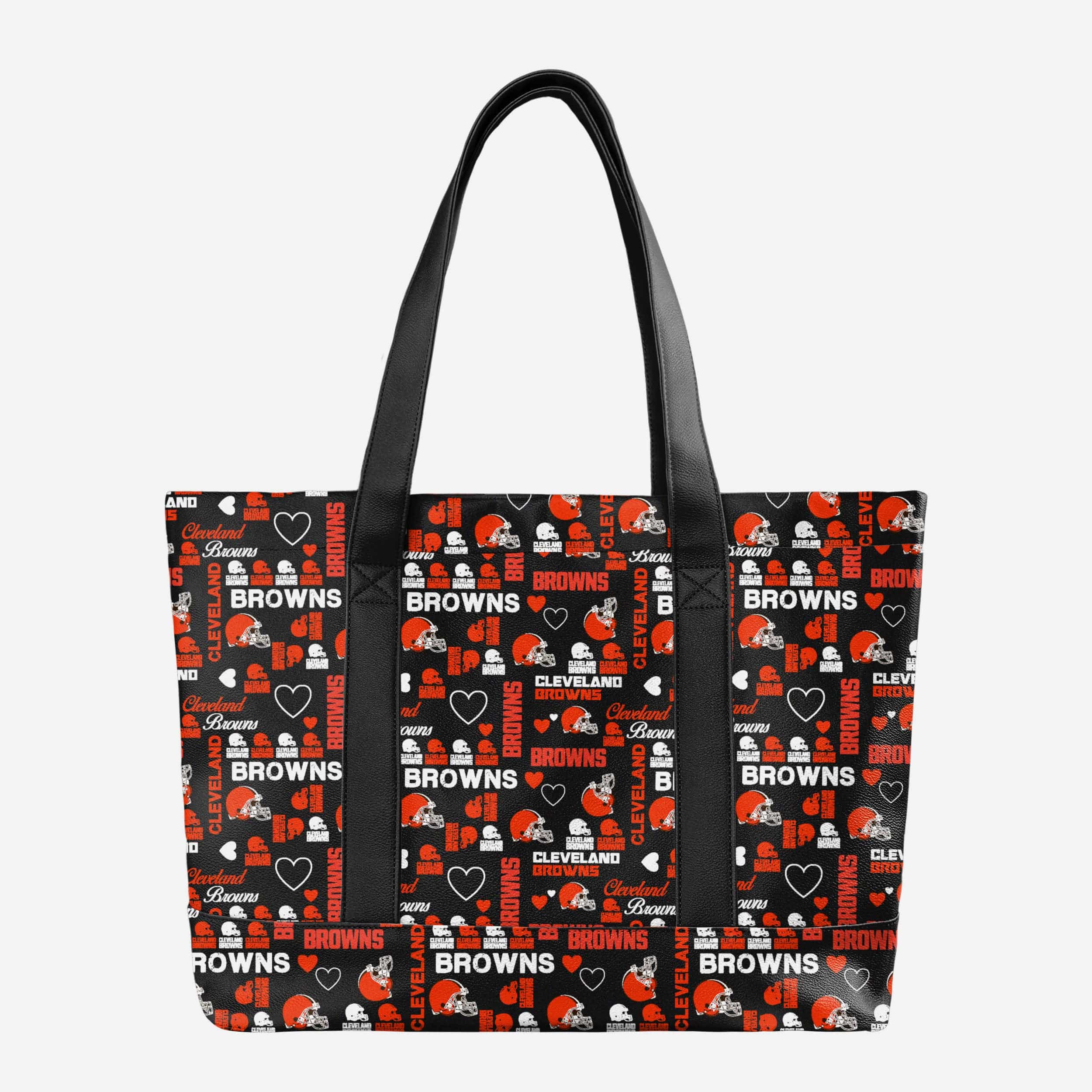 Cleveland Browns Logo Love Tote Bag - Show Your Fandom!