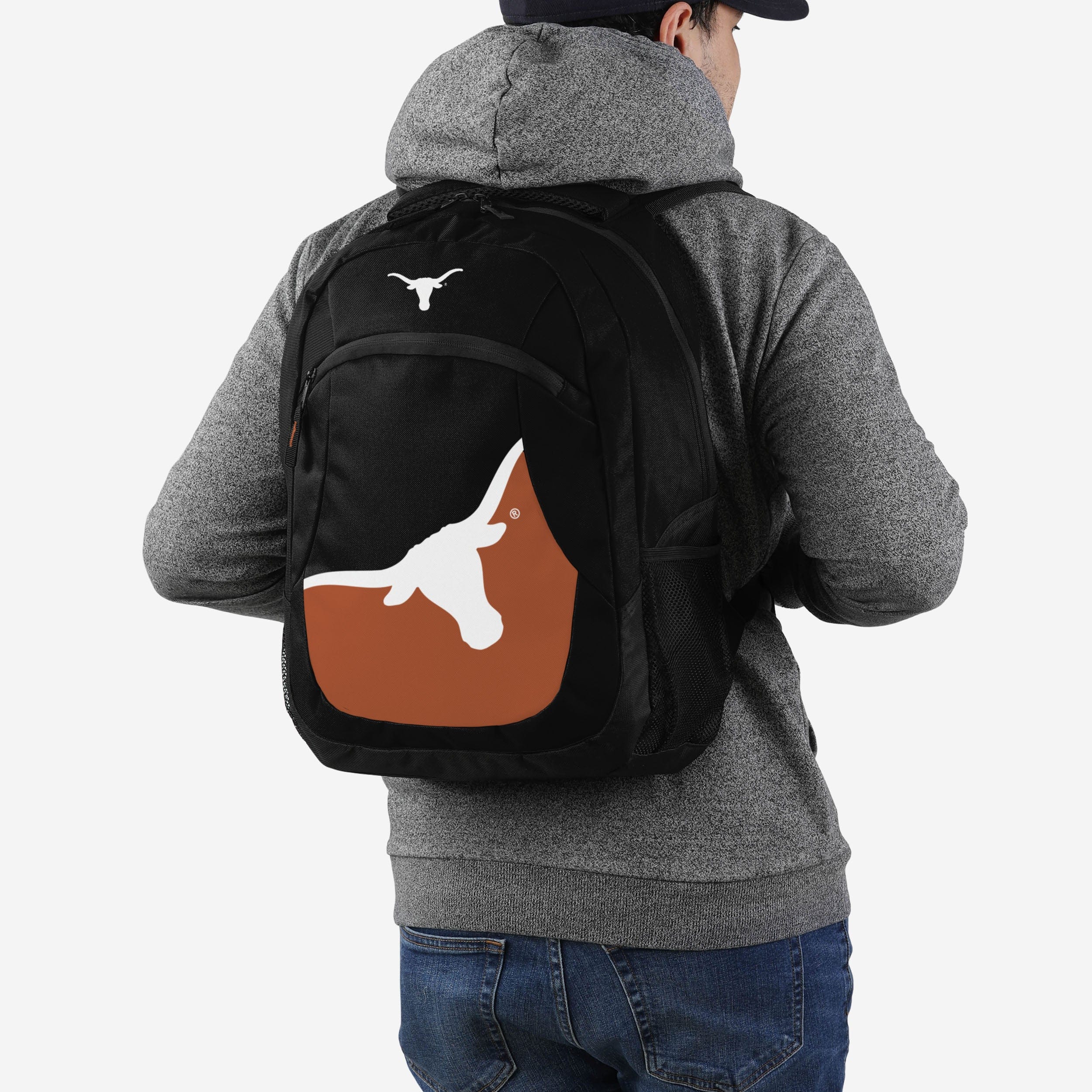 Texas Longhorns Colorblock Action Backpack - Show Your Team Spirit!