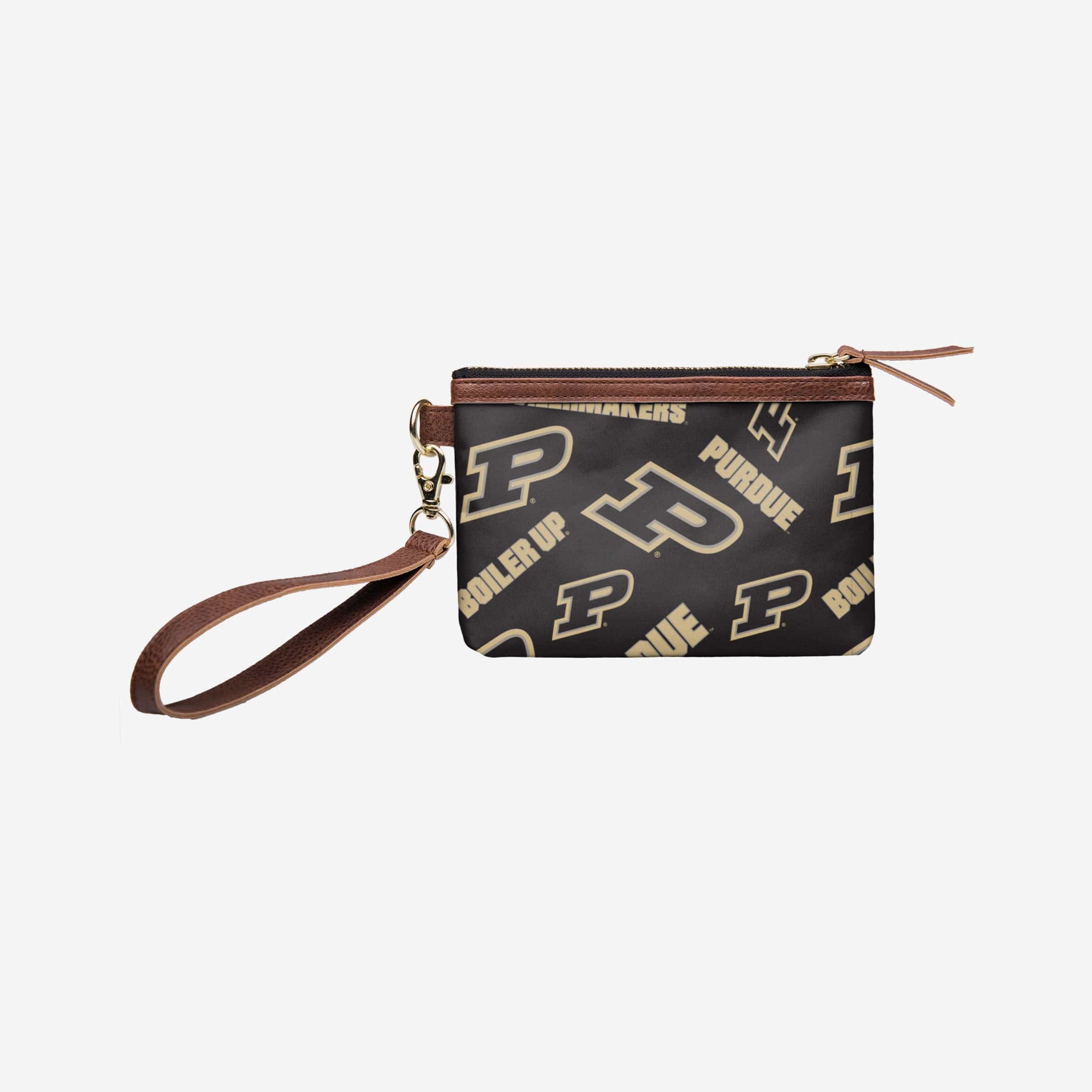 Stylish Purdue Boilermakers Repeat Logo Wristlet - Must - Have for Fans
