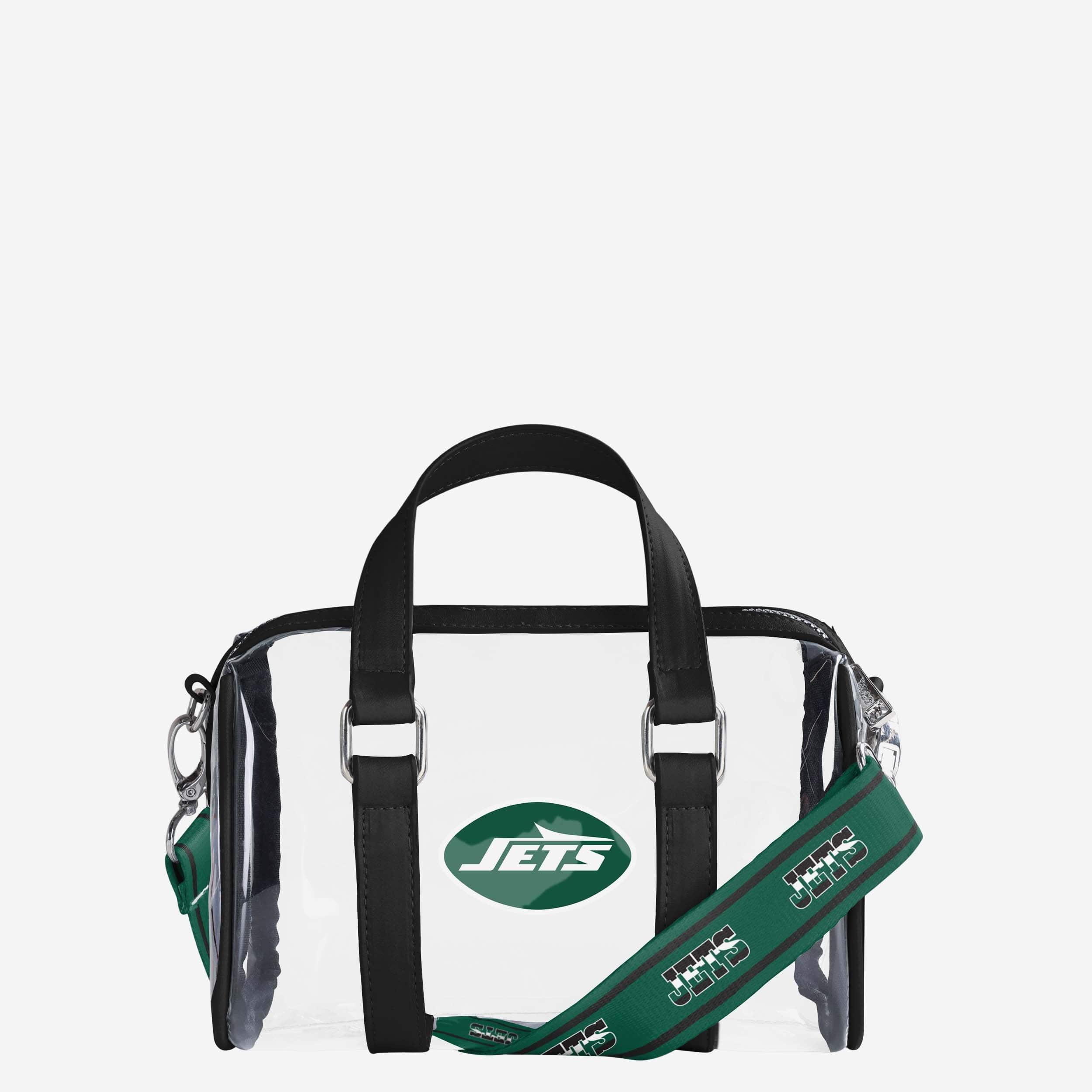 New York Jets Super-Cool Clear Barrel Bag