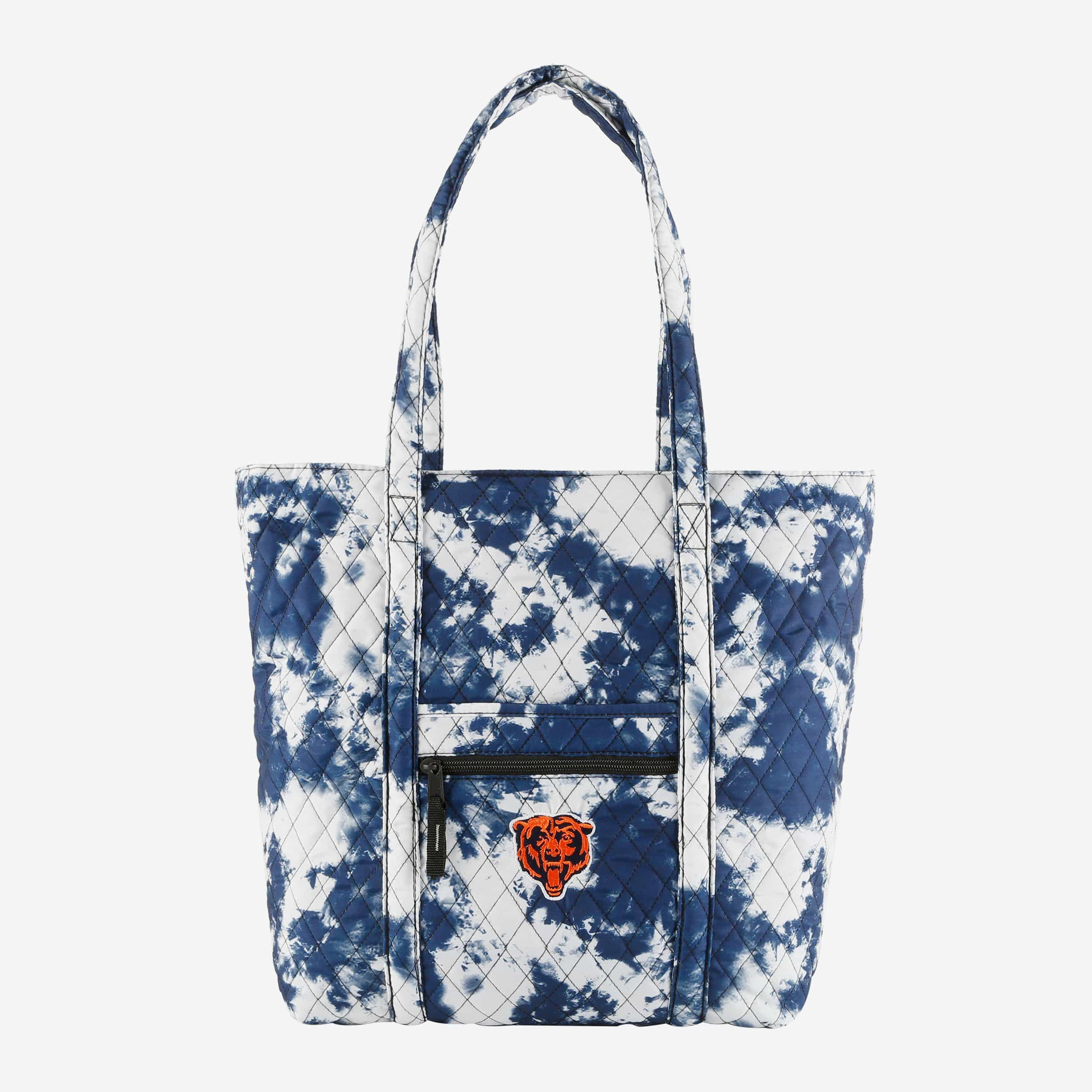 Rad Chicago Bears Tie - Dye Takeaway Tote Bag