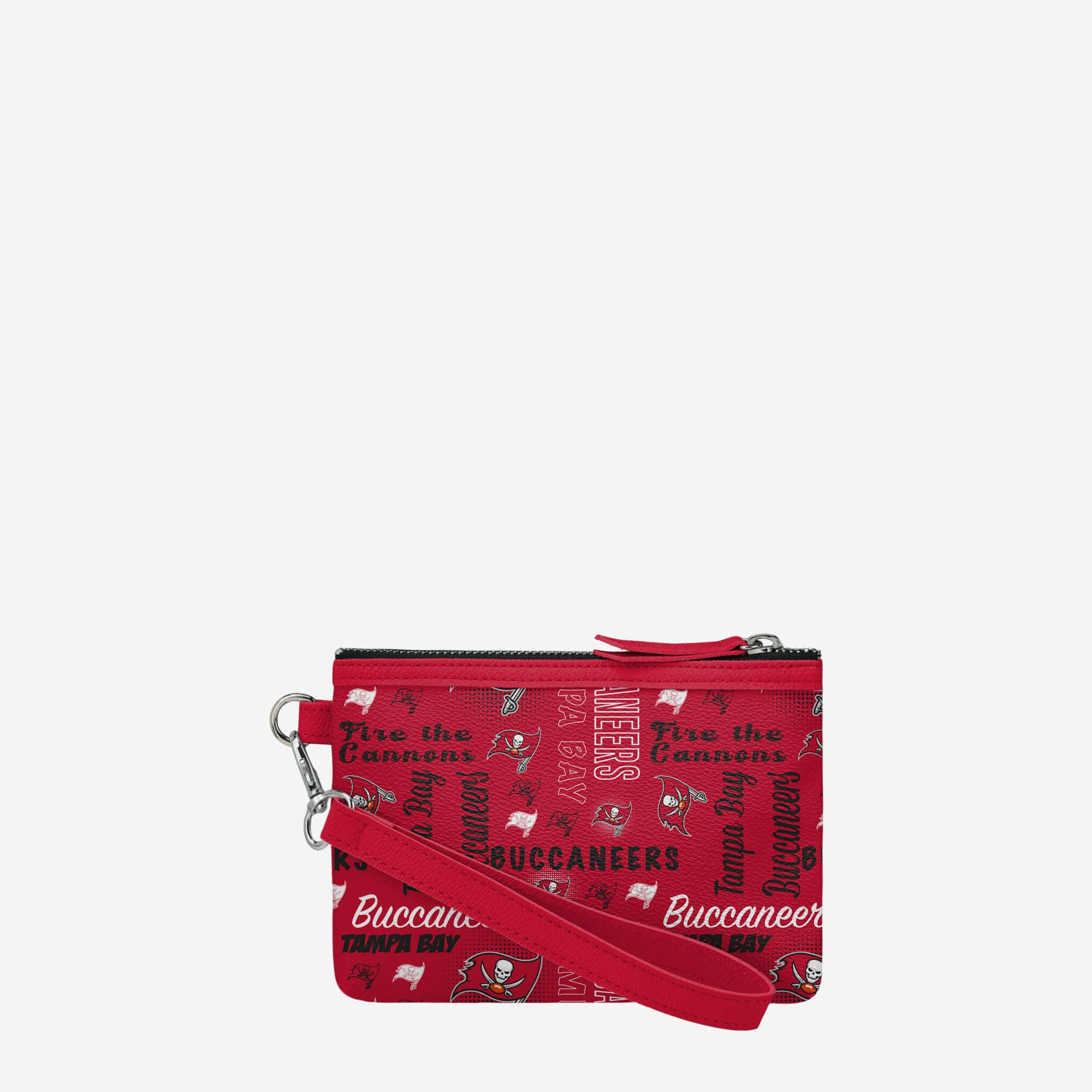 Tampa Bay Buccaneers Spirited Style Wristlet with Repeat Logo