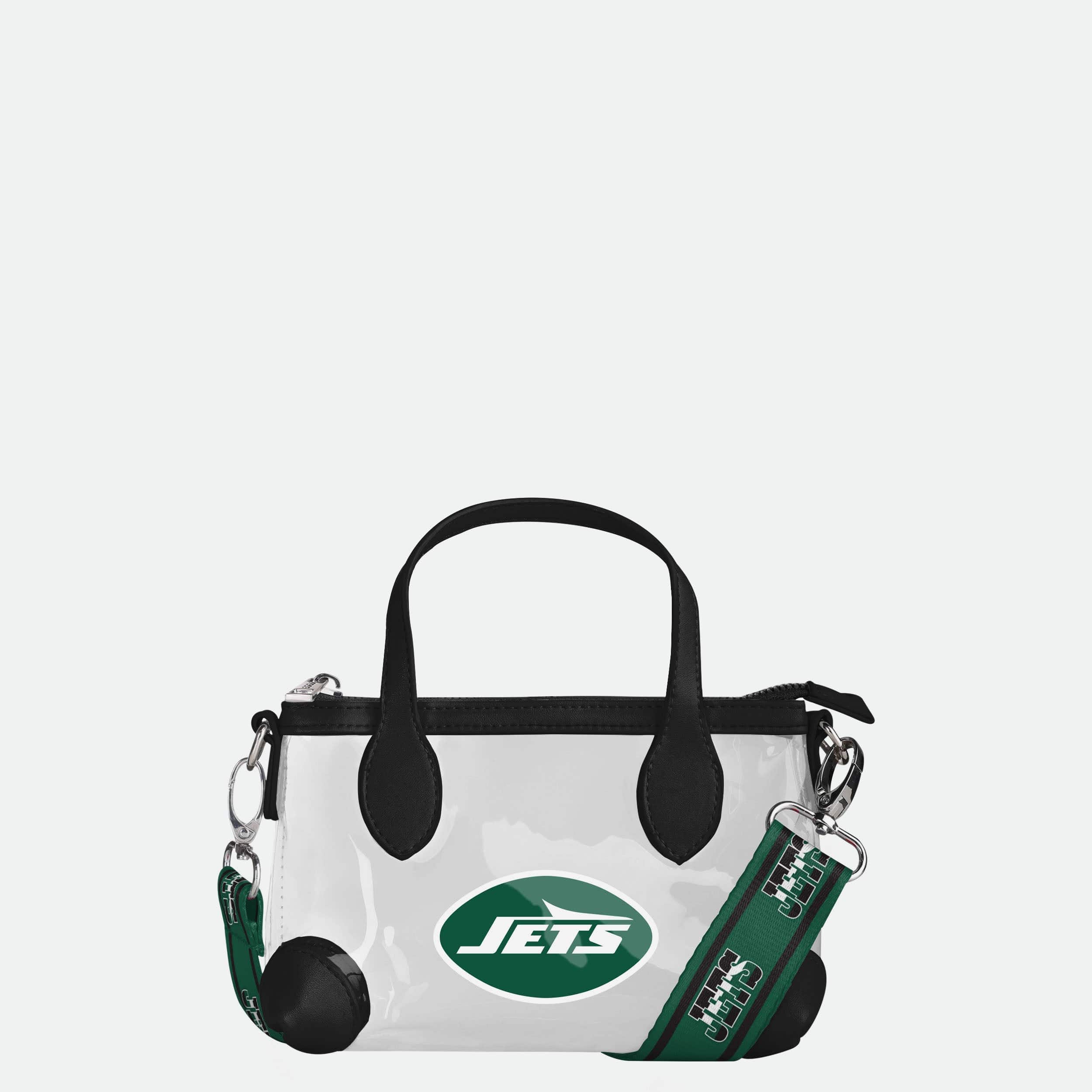 New York Jets Big Logo Clear Crossbody Mini Purse - Show Your Fandom!