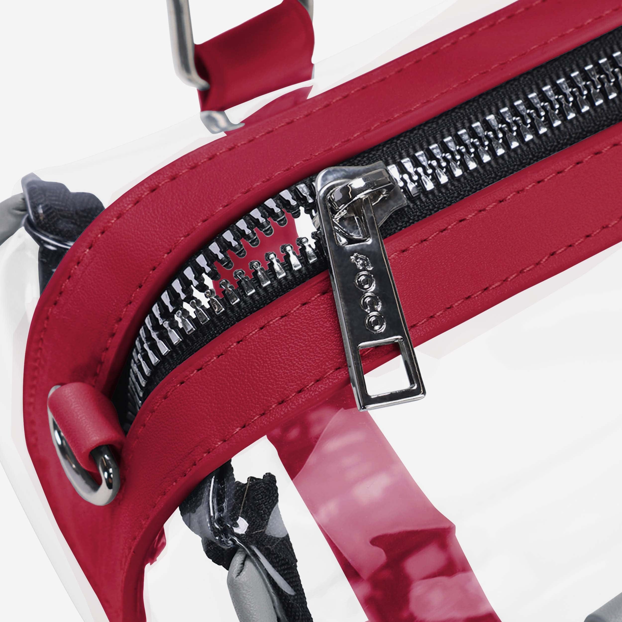 San Francisco 49ers Stunning Clear Barrel Bag