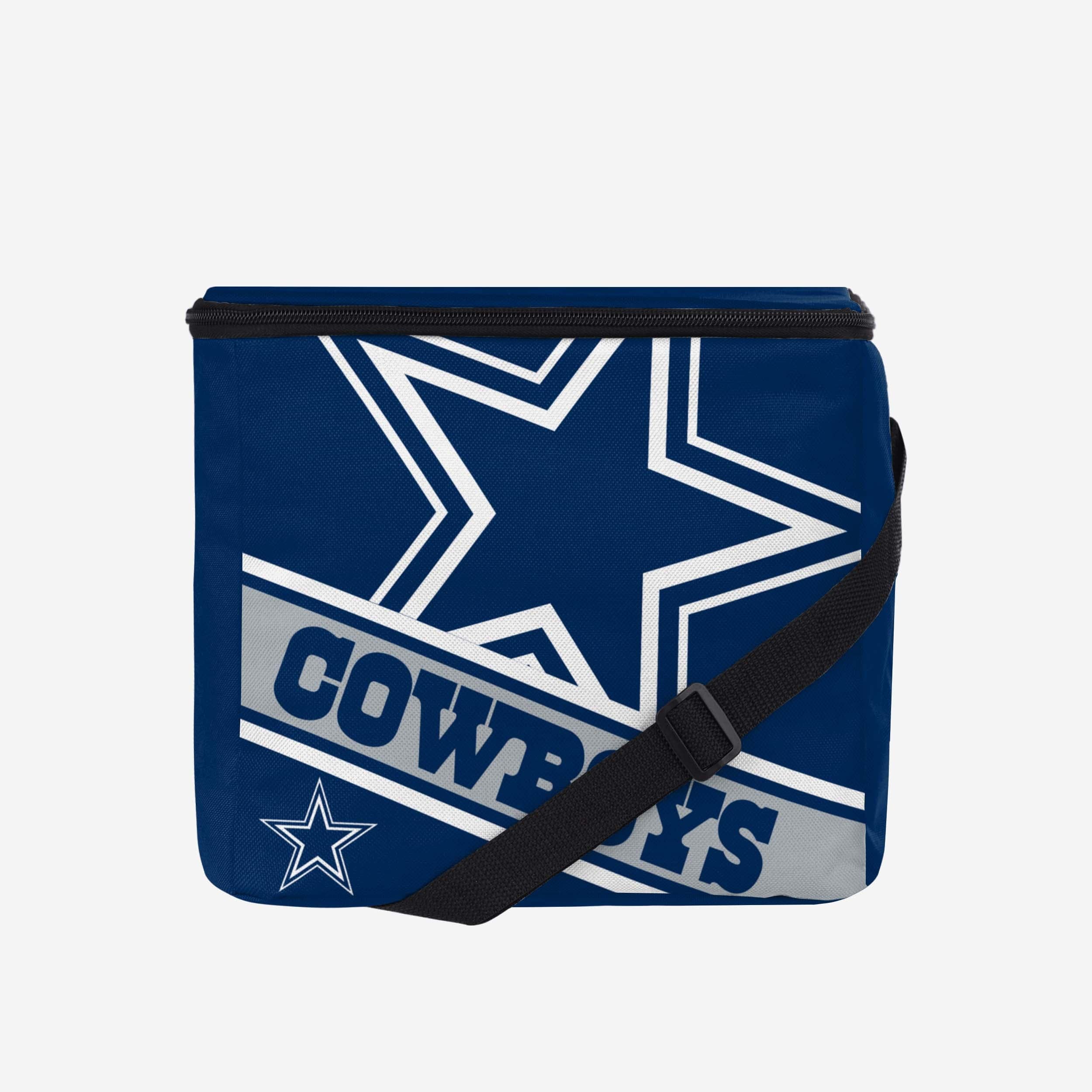 Dallas Cowboys 12 - Pack Big Logo Stripe Cooler: Keep Your Drinks Chilled!