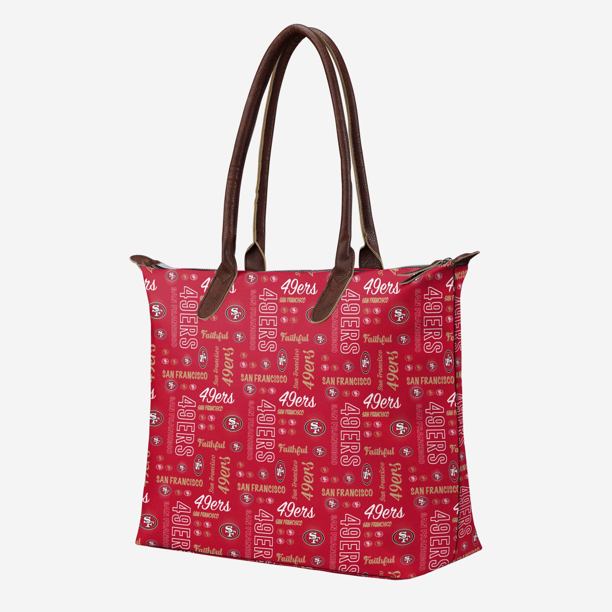 San Francisco 49ers Spirited Style Printed Tote Bag - Show Your Team Pride!