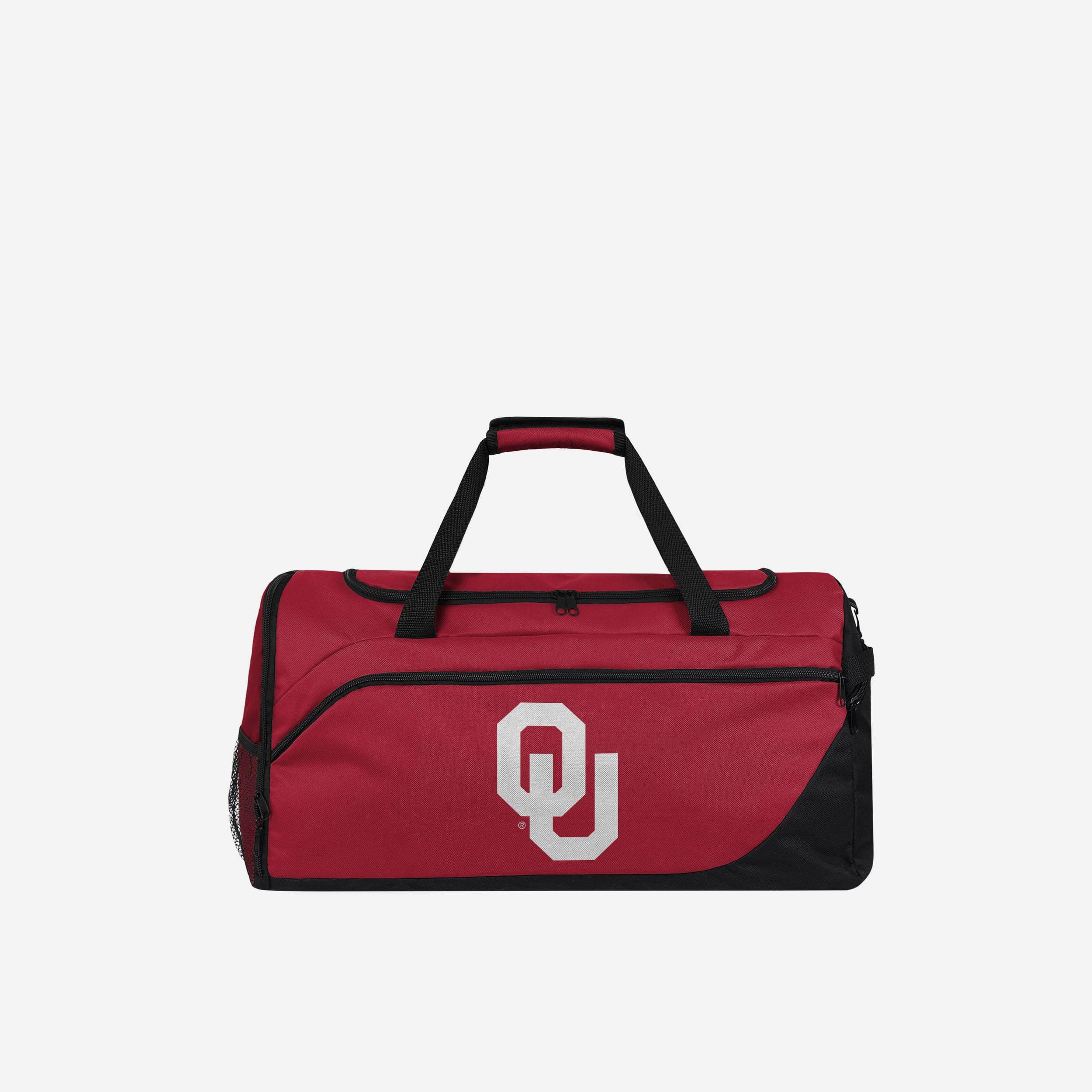 Oklahoma Sooners Stunning Solid Big Logo Duffle Bag - Show Your Team Spirit!