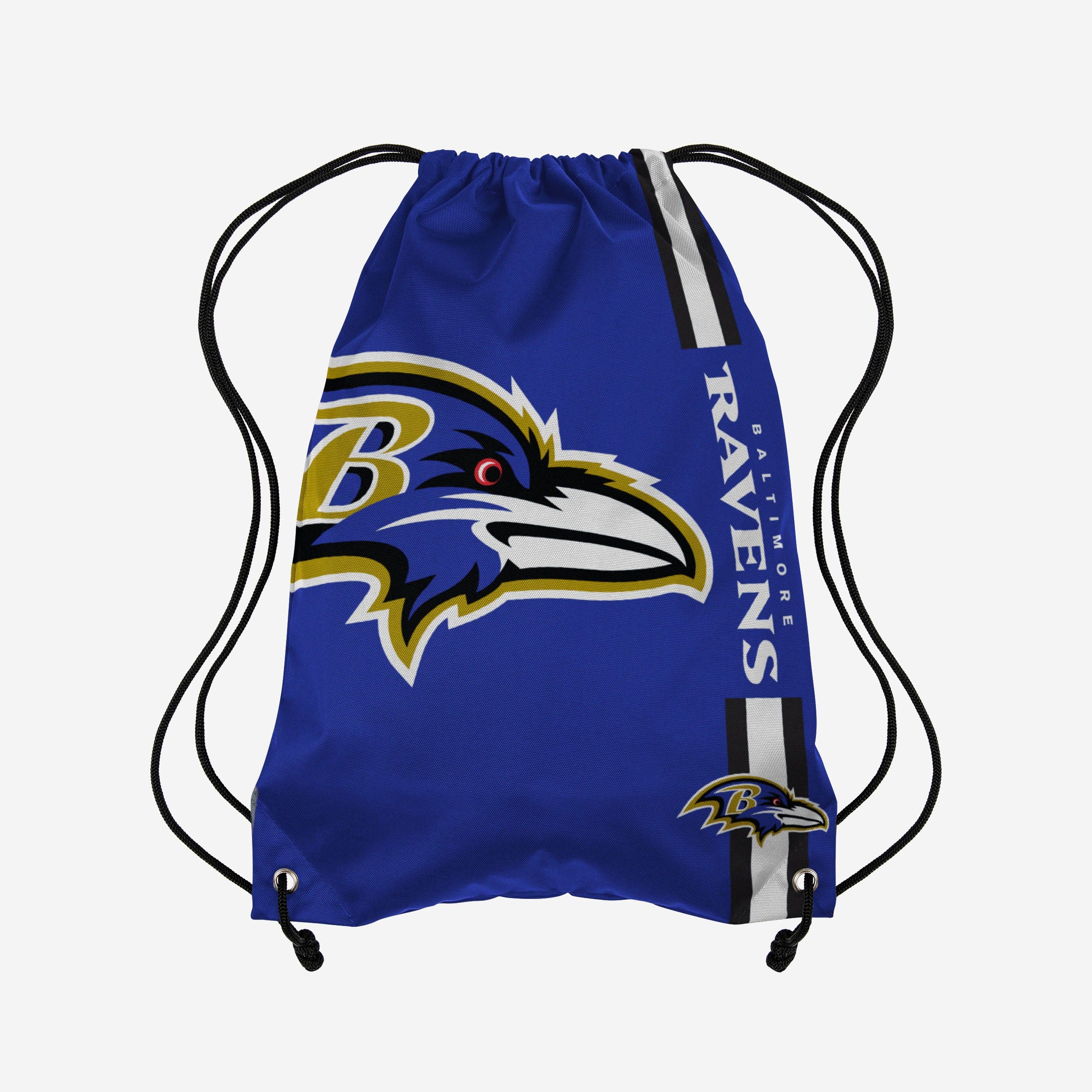 Baltimore Ravens Big Logo Drawstring Backpack - Show Your Team Pride!