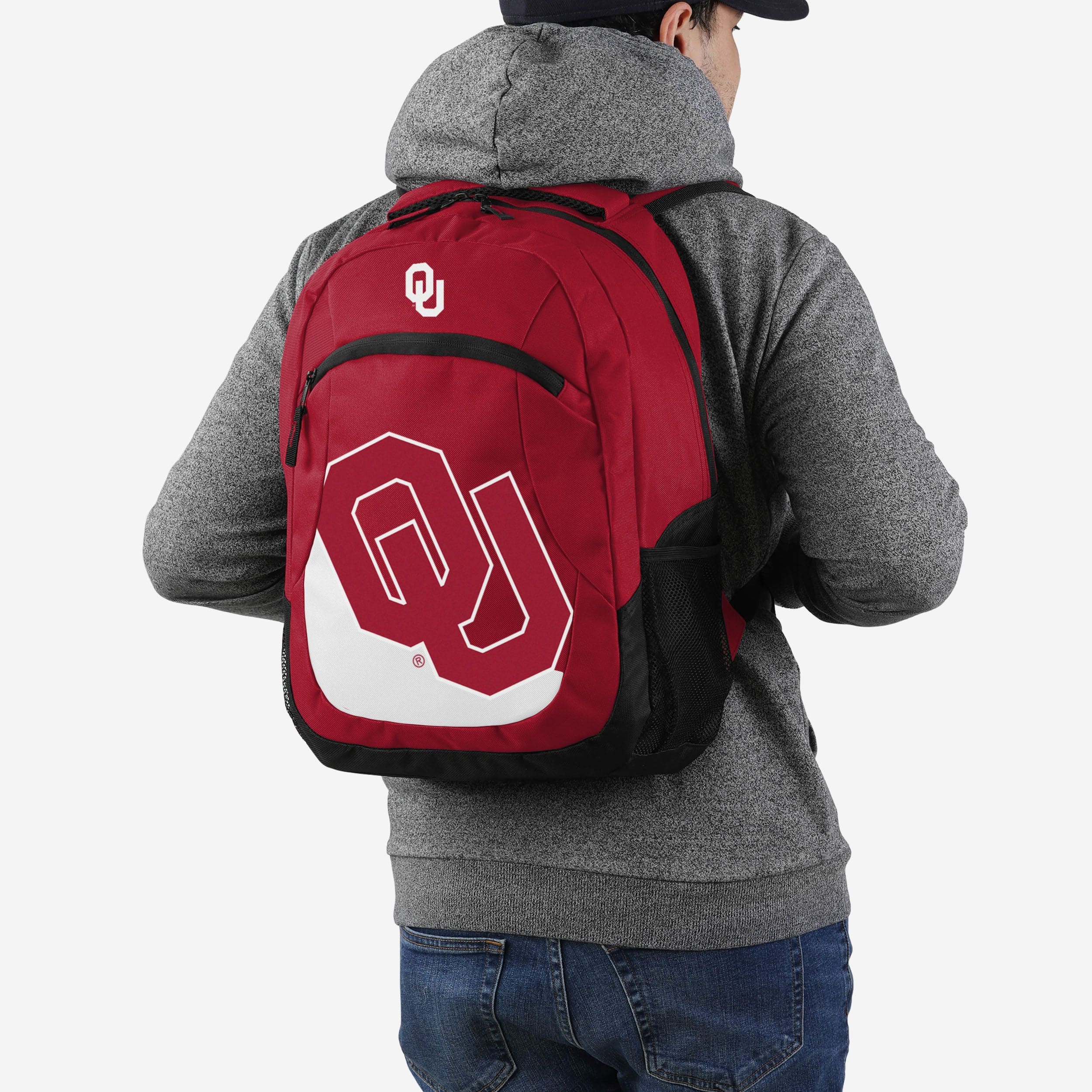 Oklahoma Sooners Colorblock Action Backpack: Show Your Fandom!