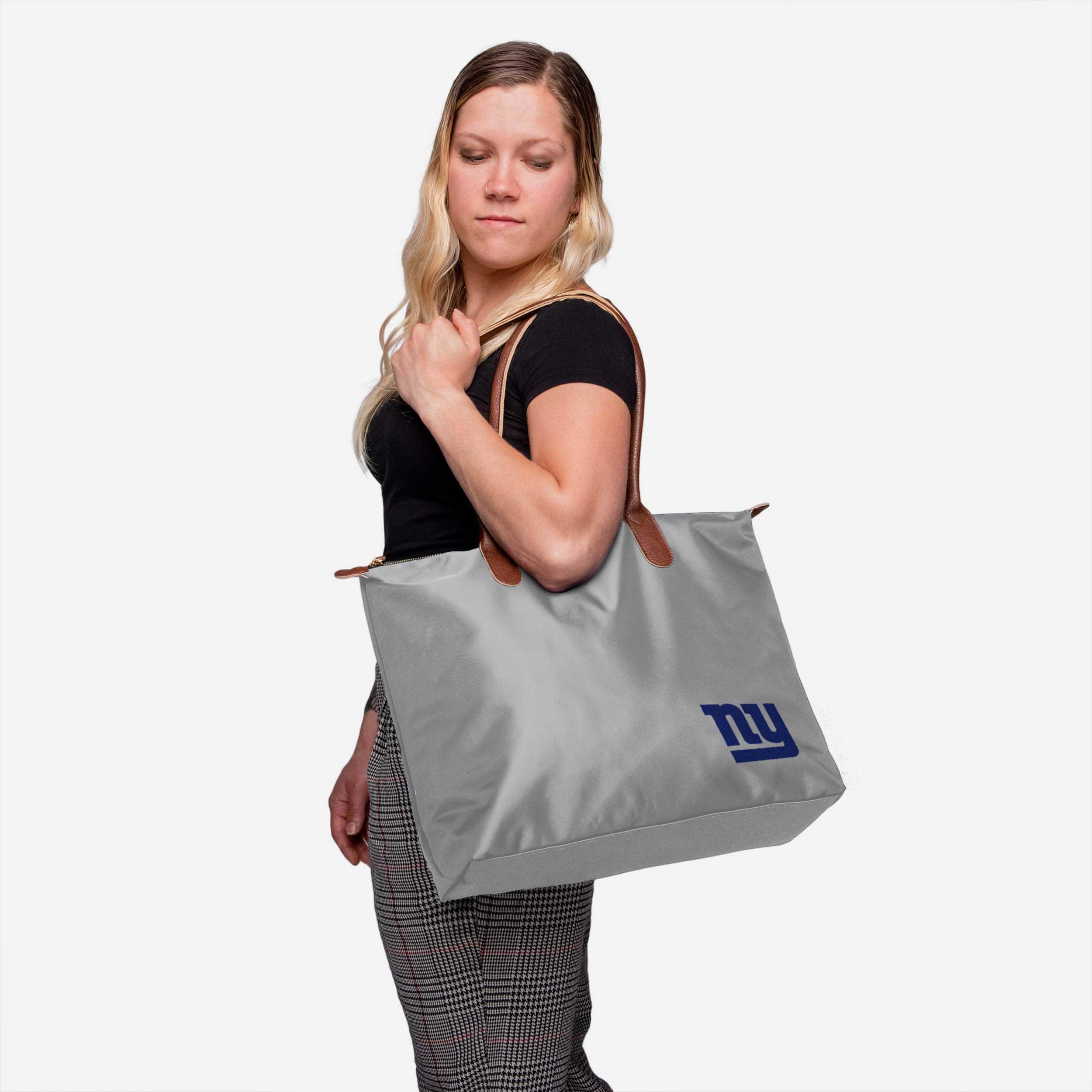 Stylish New York Giants Bold Color Tote Bag - Show Your Team Spirit!