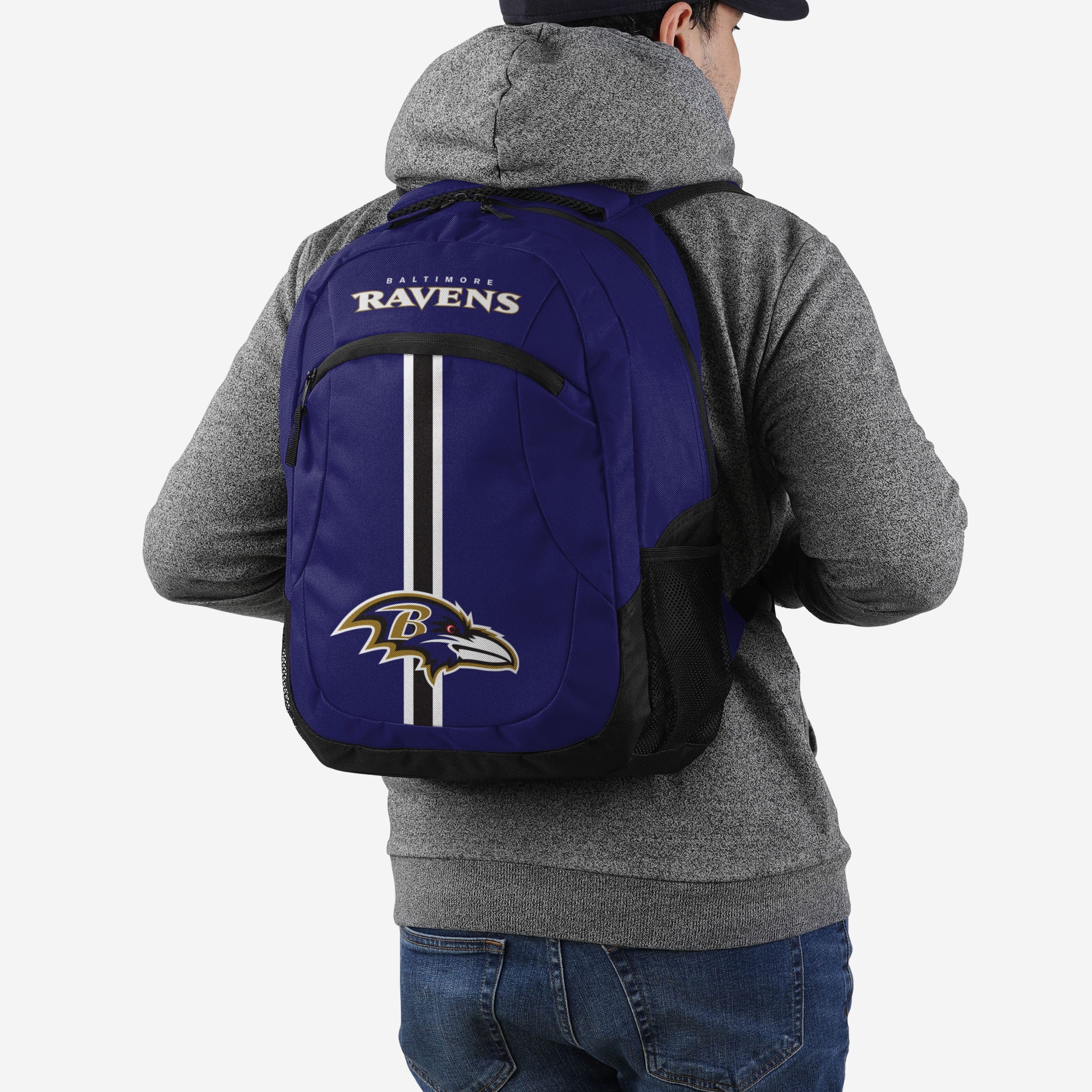 Baltimore Ravens Purple Alternate Color Action Backpack - The Ultimate Fan Essential