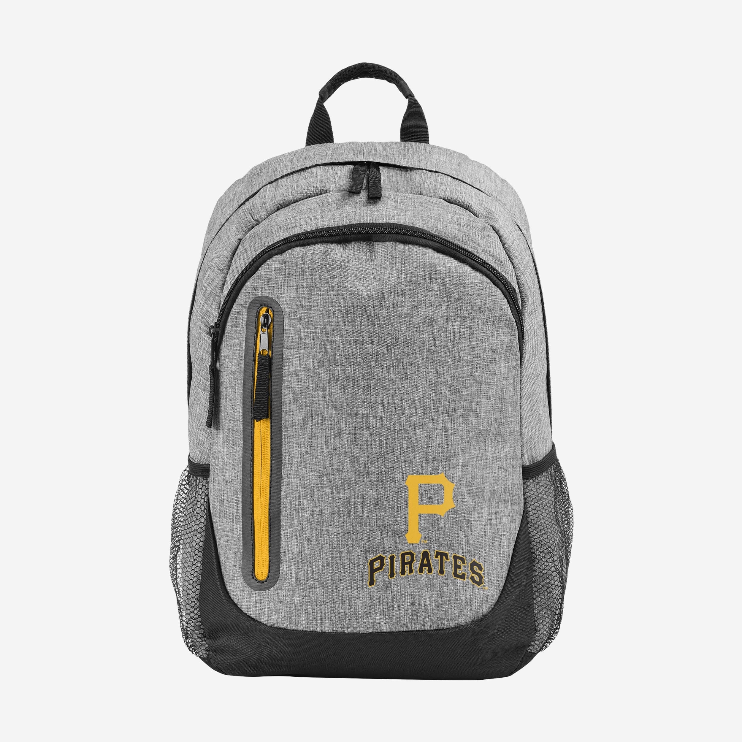 Pittsburgh Pirates Heather Grey Bold Backpack - Show Your Team Spirit!