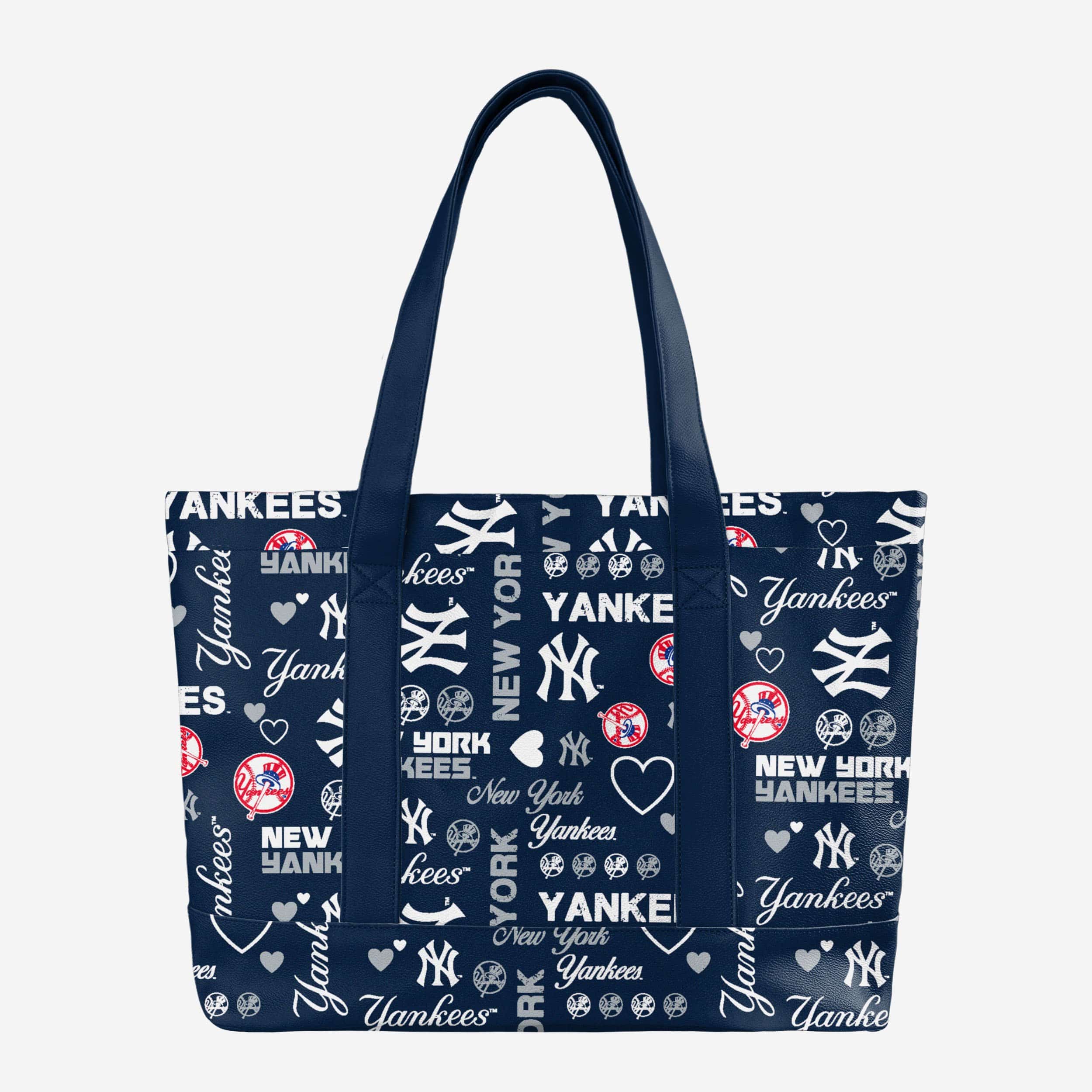 New York Yankees Logo Love Tote Bag - Show Your Fandom in Style!