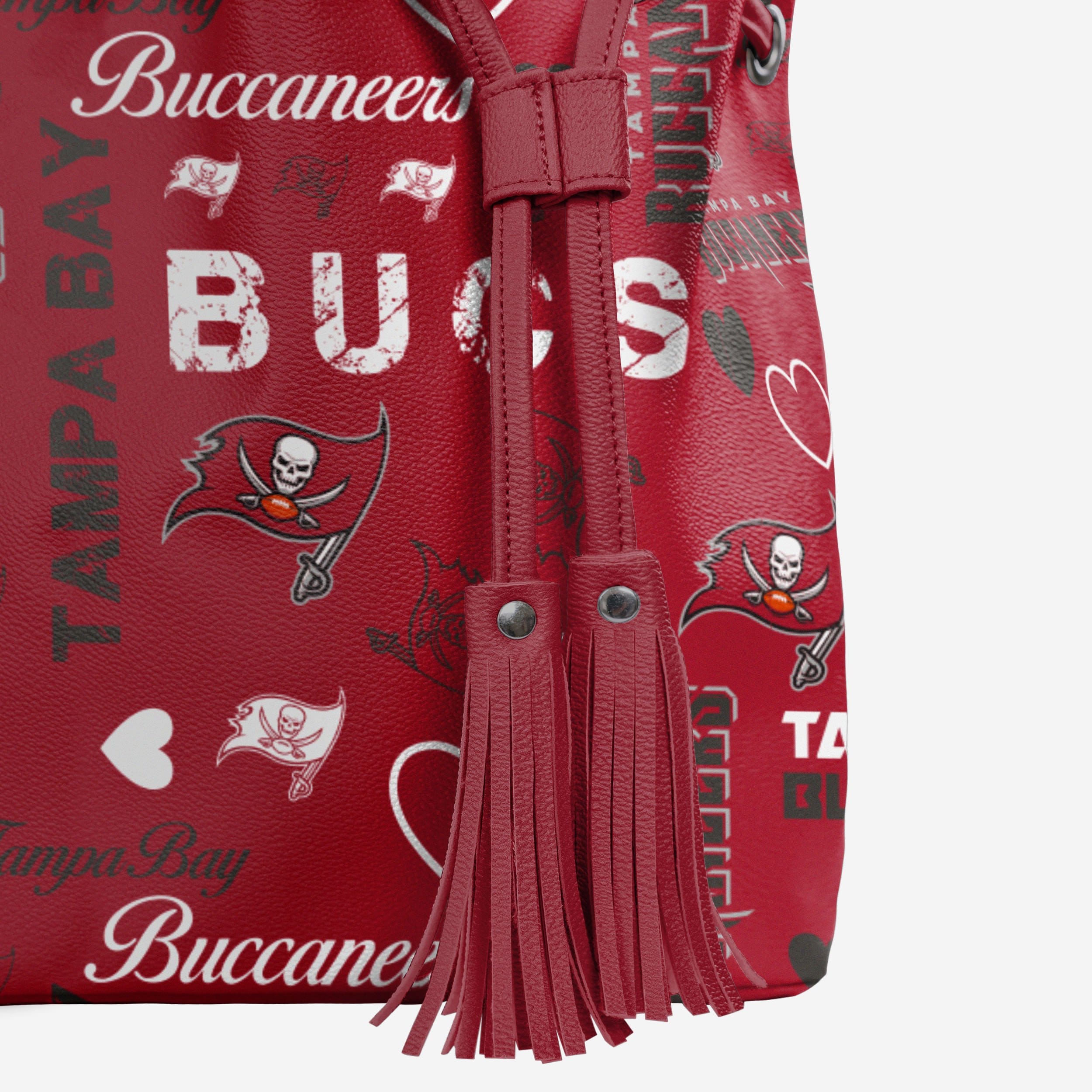 Tampa Bay Buccaneers Logo Love Cinch Purse - Show Your Team Spirit!