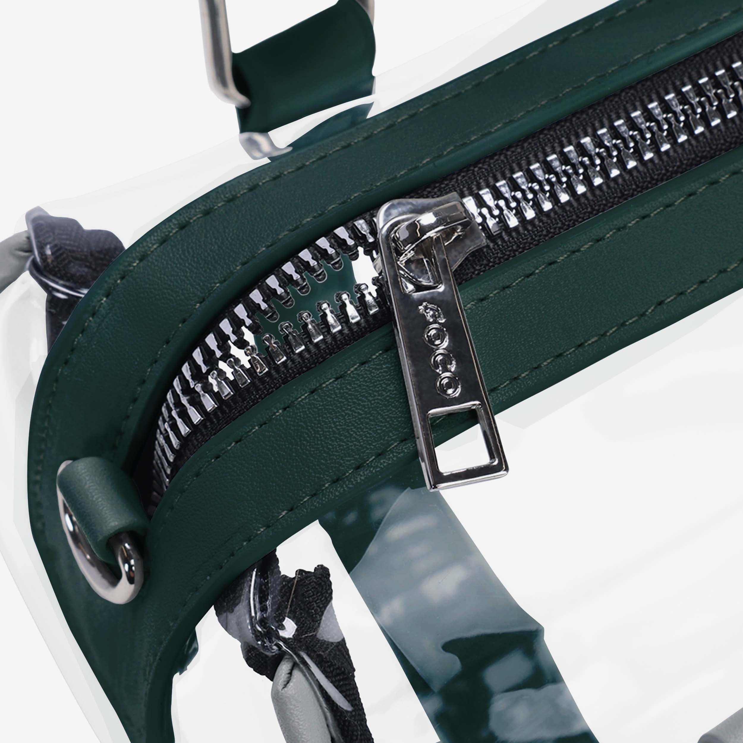 Green Bay Packers Super-Cool Clear Barrel Bag