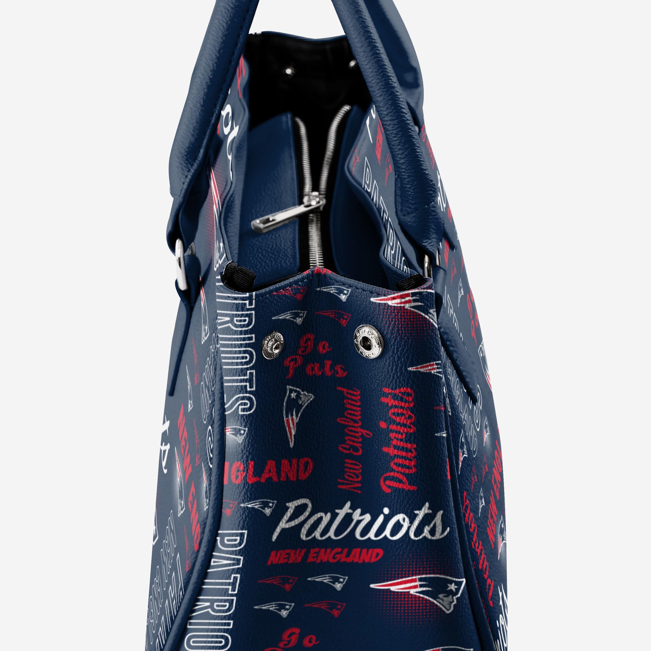 New England Patriots Spirited Printed Collection Purse: Show Your Team Pride!