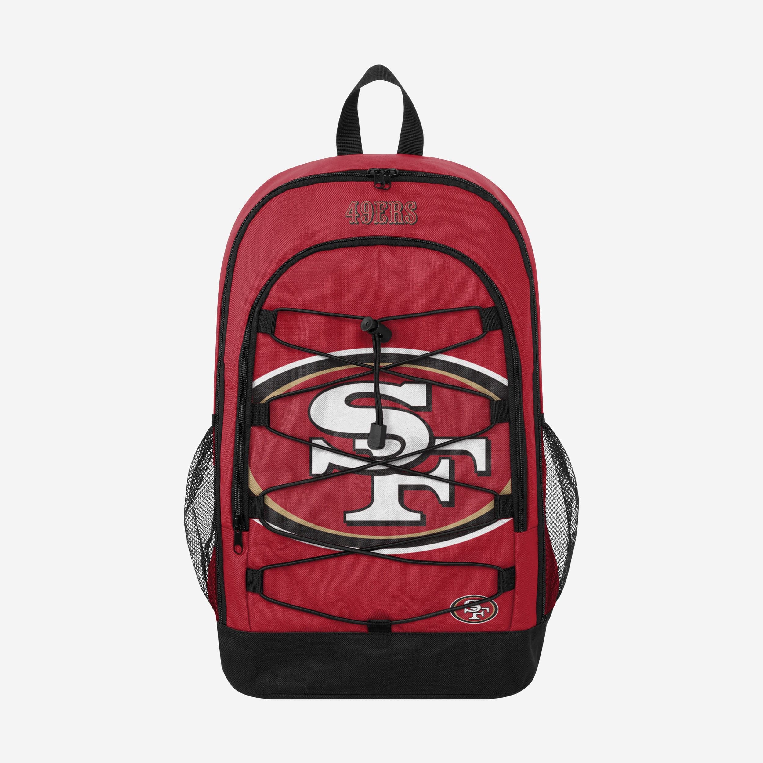 San Francisco 49ers Big Logo Bungee Backpack - The Ultimate Team Spirit Carrier
