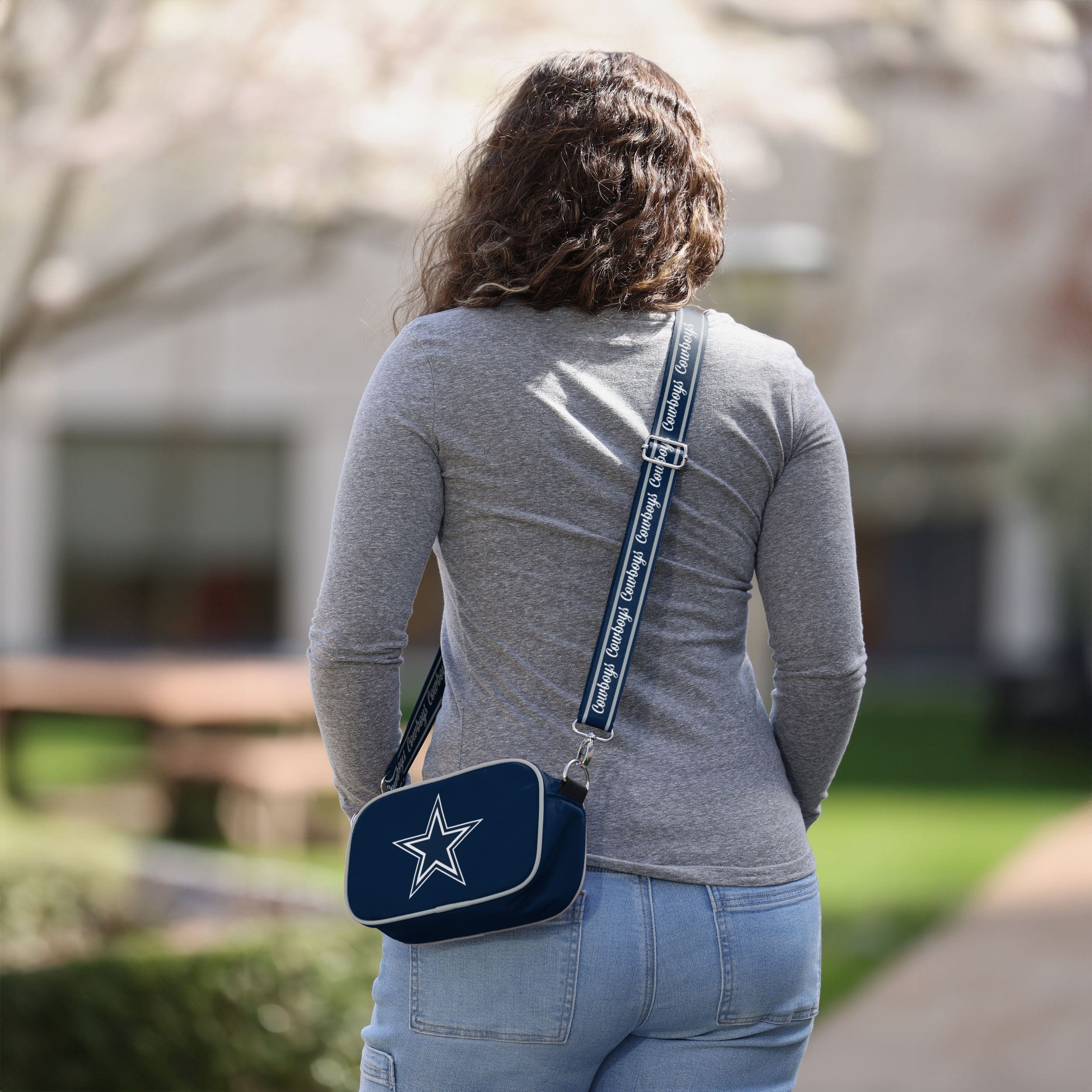 Dallas Cowboys Team Logo Crossbody Bag - Show Your Team Spirit!