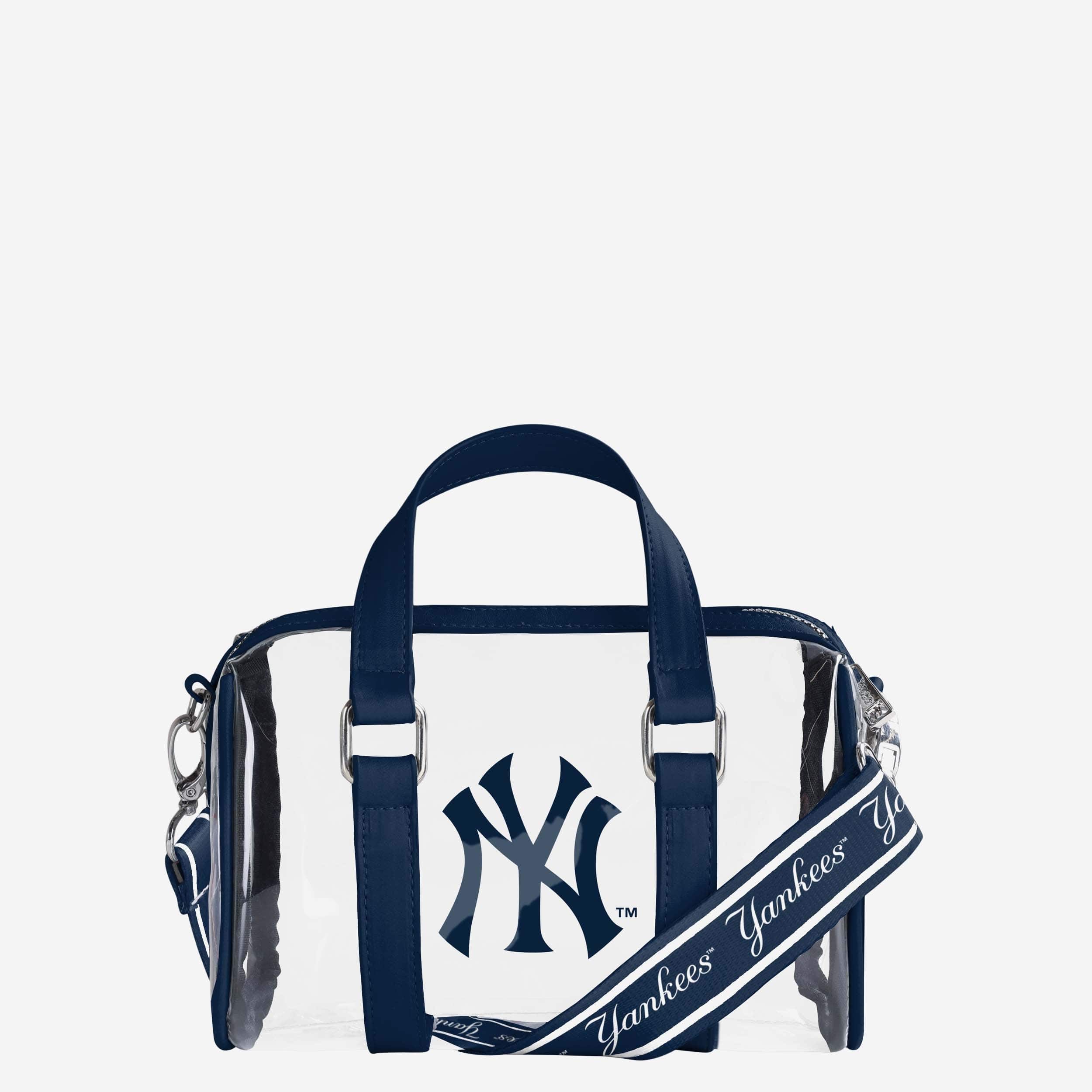 New York Yankees Clear Barrel Bag - Show Your Team Spirit!