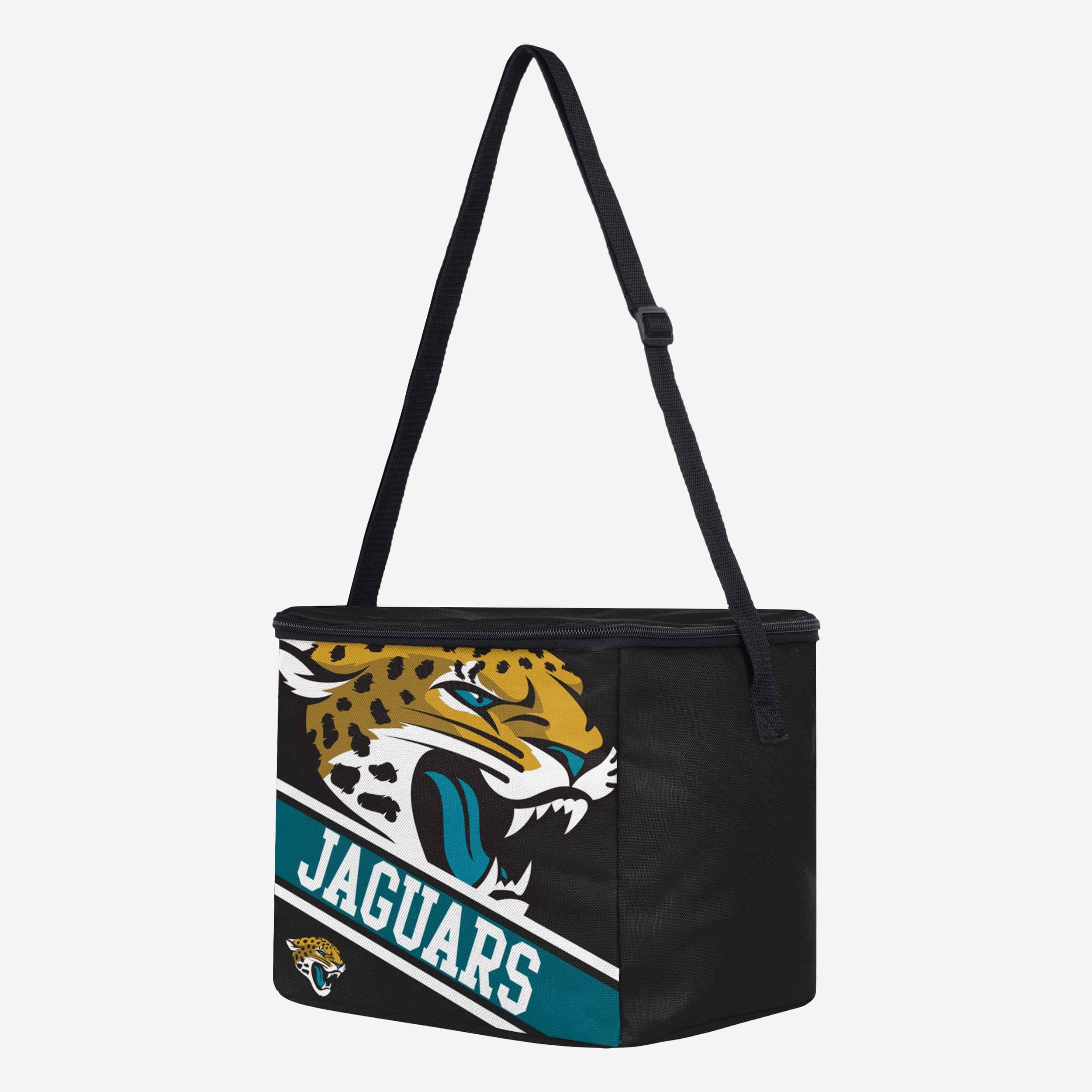 Jacksonville Jaguars Big Logo Stripe 12 - Pack Super Cooler