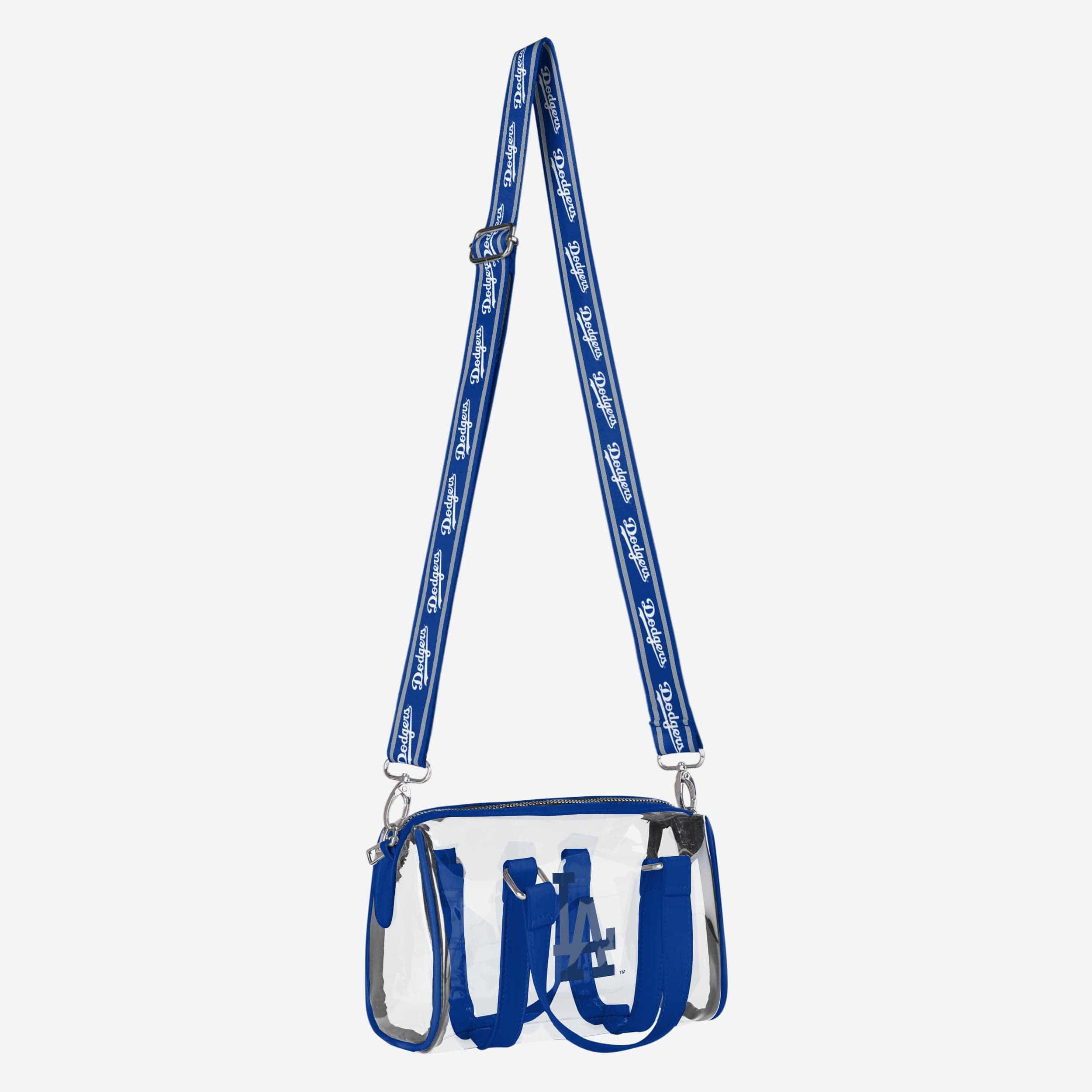 Los Angeles Dodgers Clear Barrel Bag - Show Your Team Spirit!