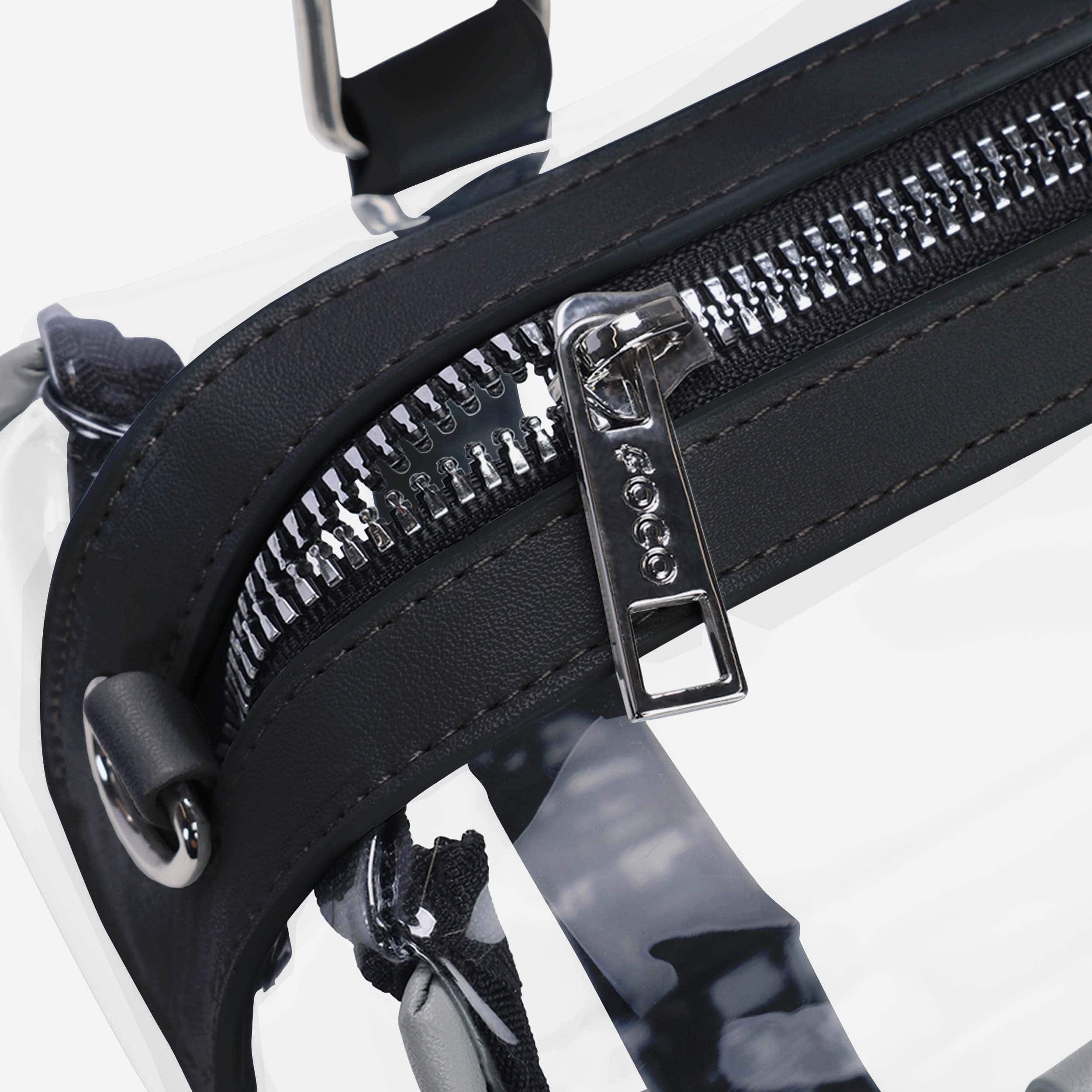 Las Vegas Raiders Stunning Clear Barrel Bag