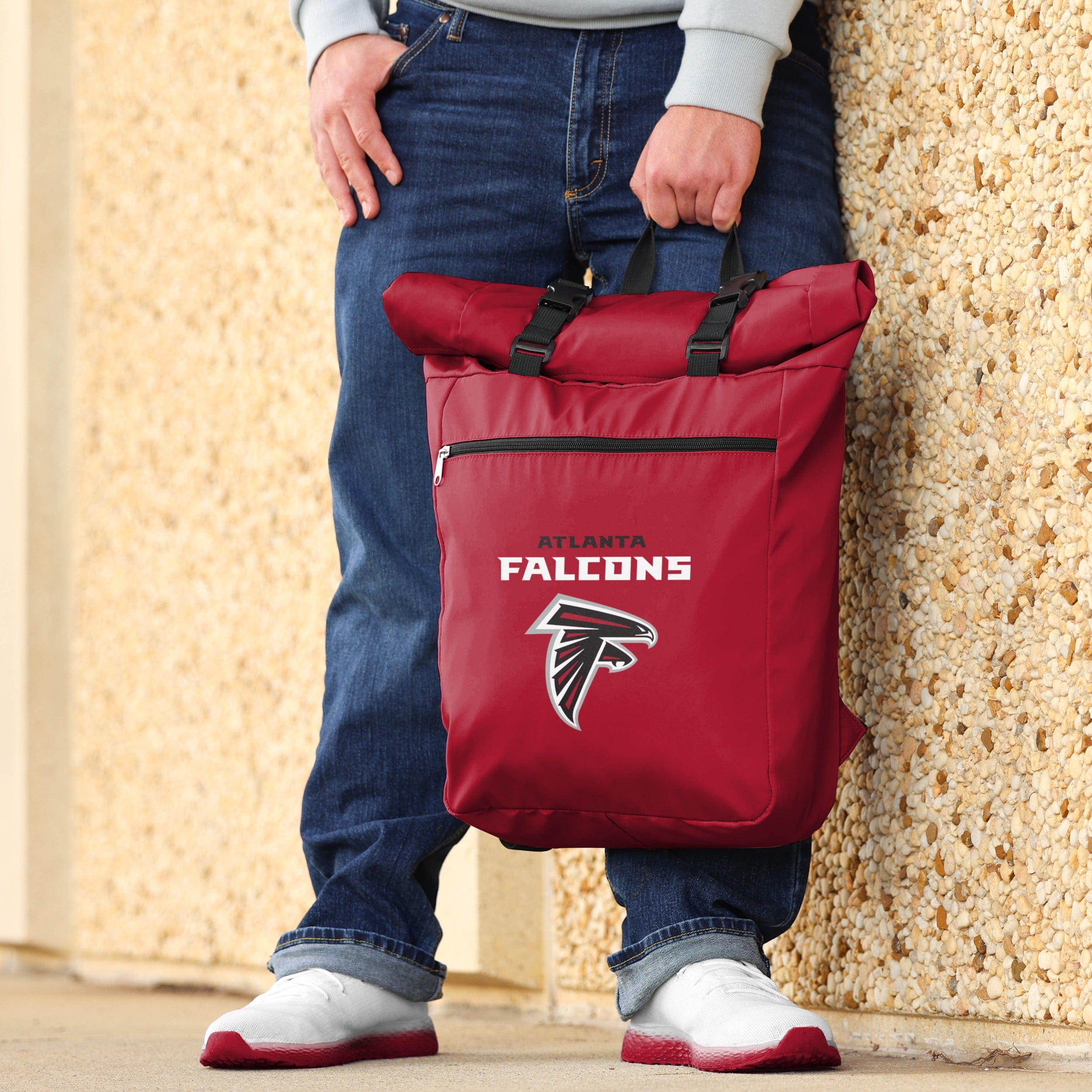 Atlanta Falcons Roll - Up Adventure Backpack