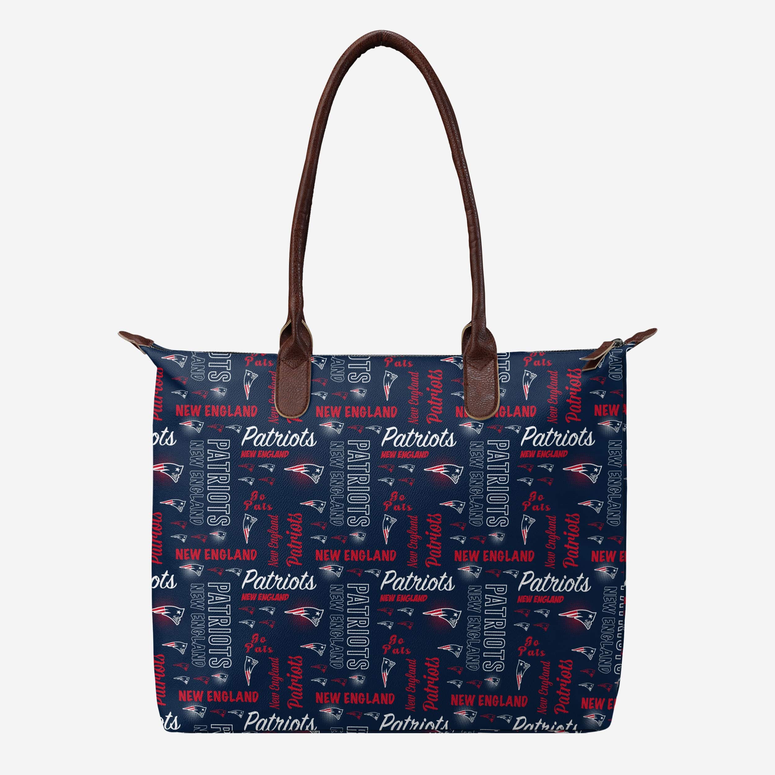 New England Patriots Spirited Style Printed Tote Bag: A Must-Have for Fans!
