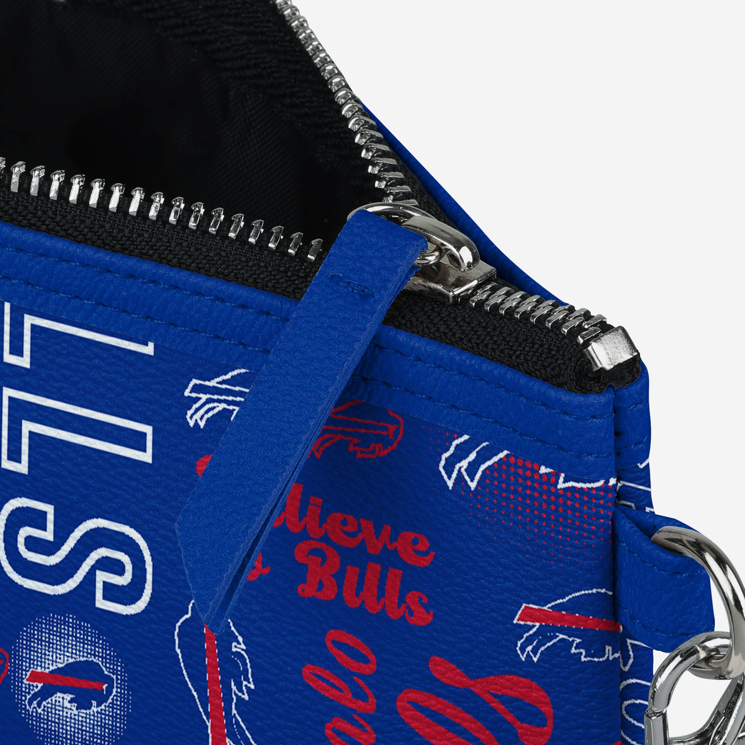 Buffalo Bills Spirited Style Wristlet with Repeat Logo - A Must - Have for Fans