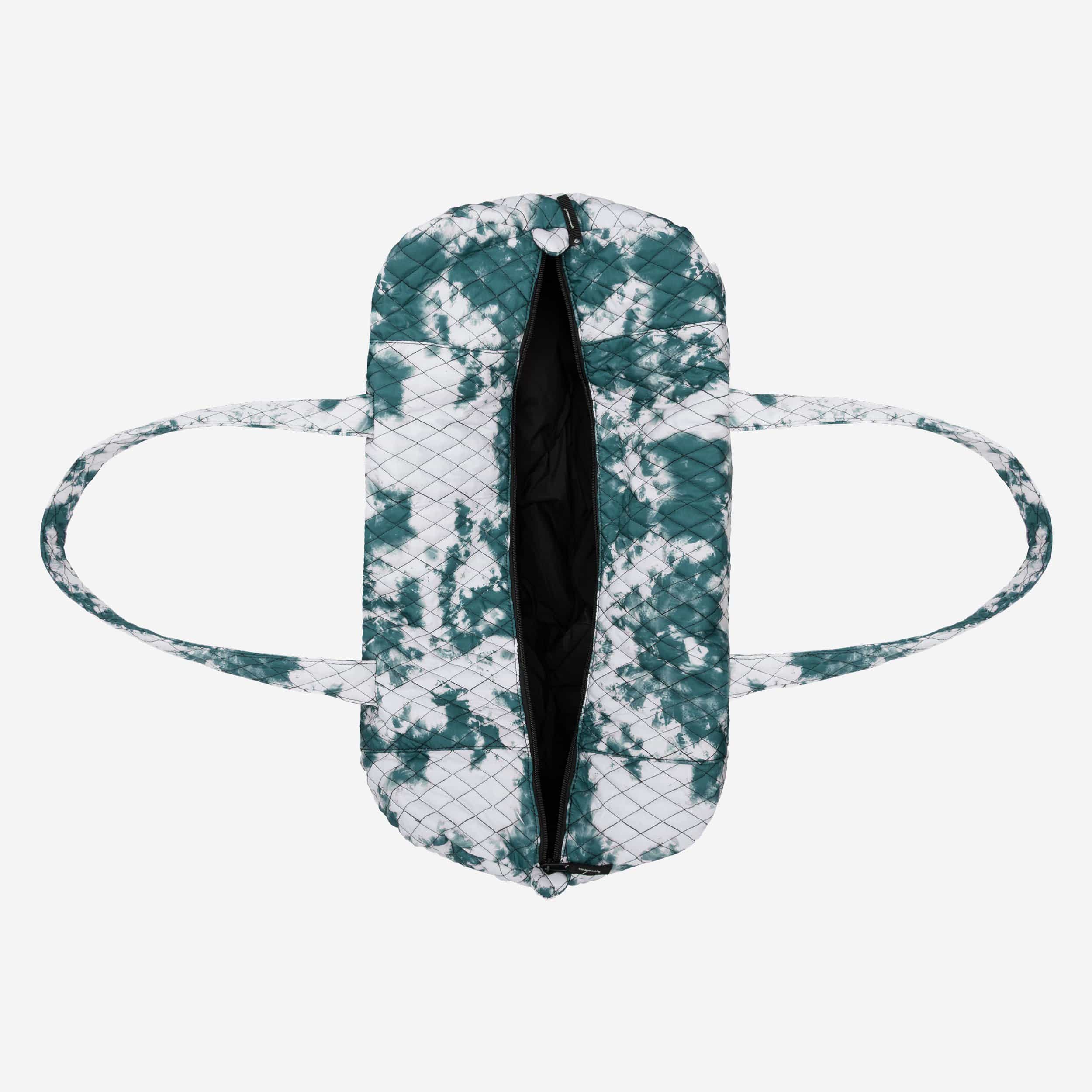 Groovy Green Bay Packers Tie - Dye Takeaway Duffle Bag