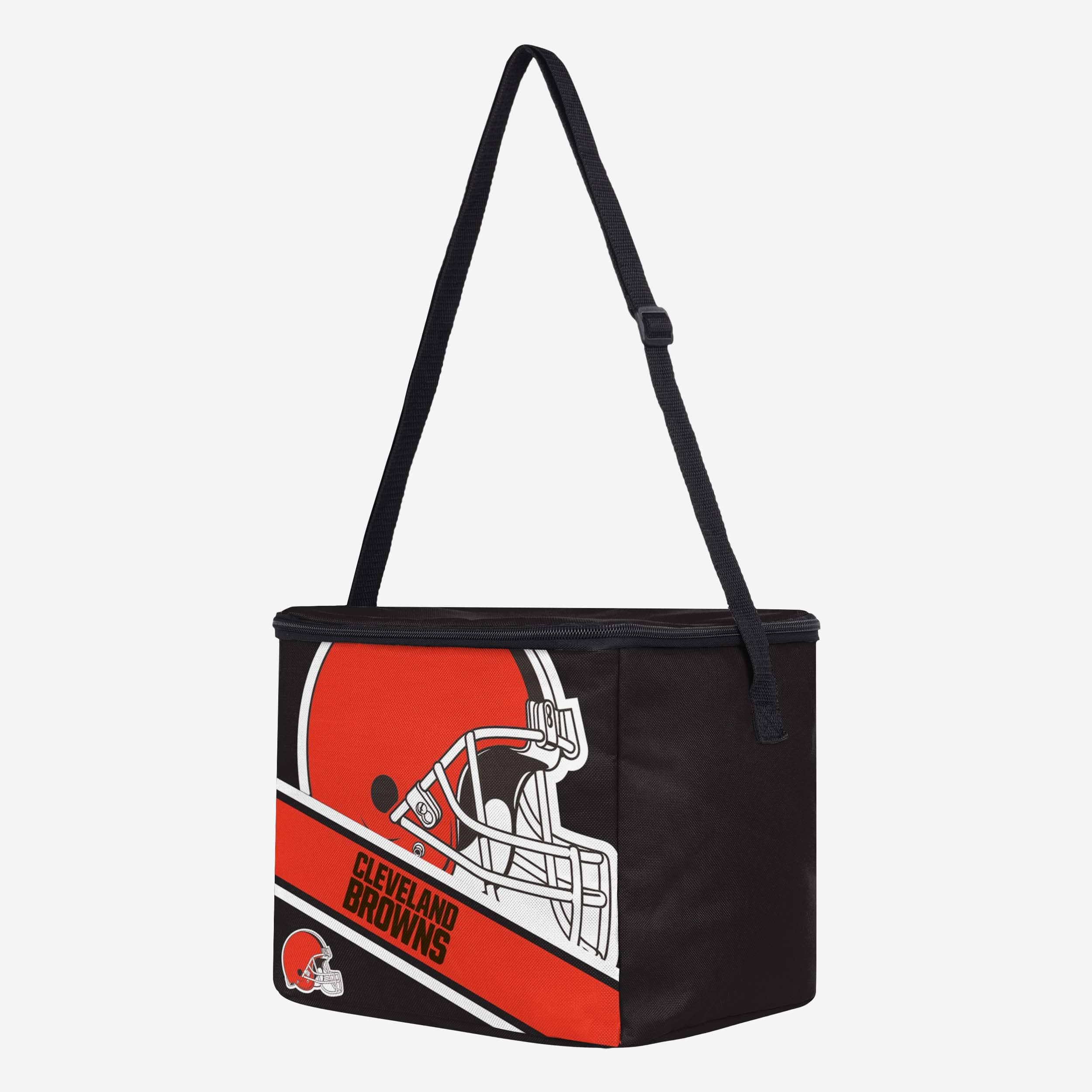 Cleveland Browns 12-Pack Big Logo Stripe Cooler: Your Ultimate Game-Day Essential