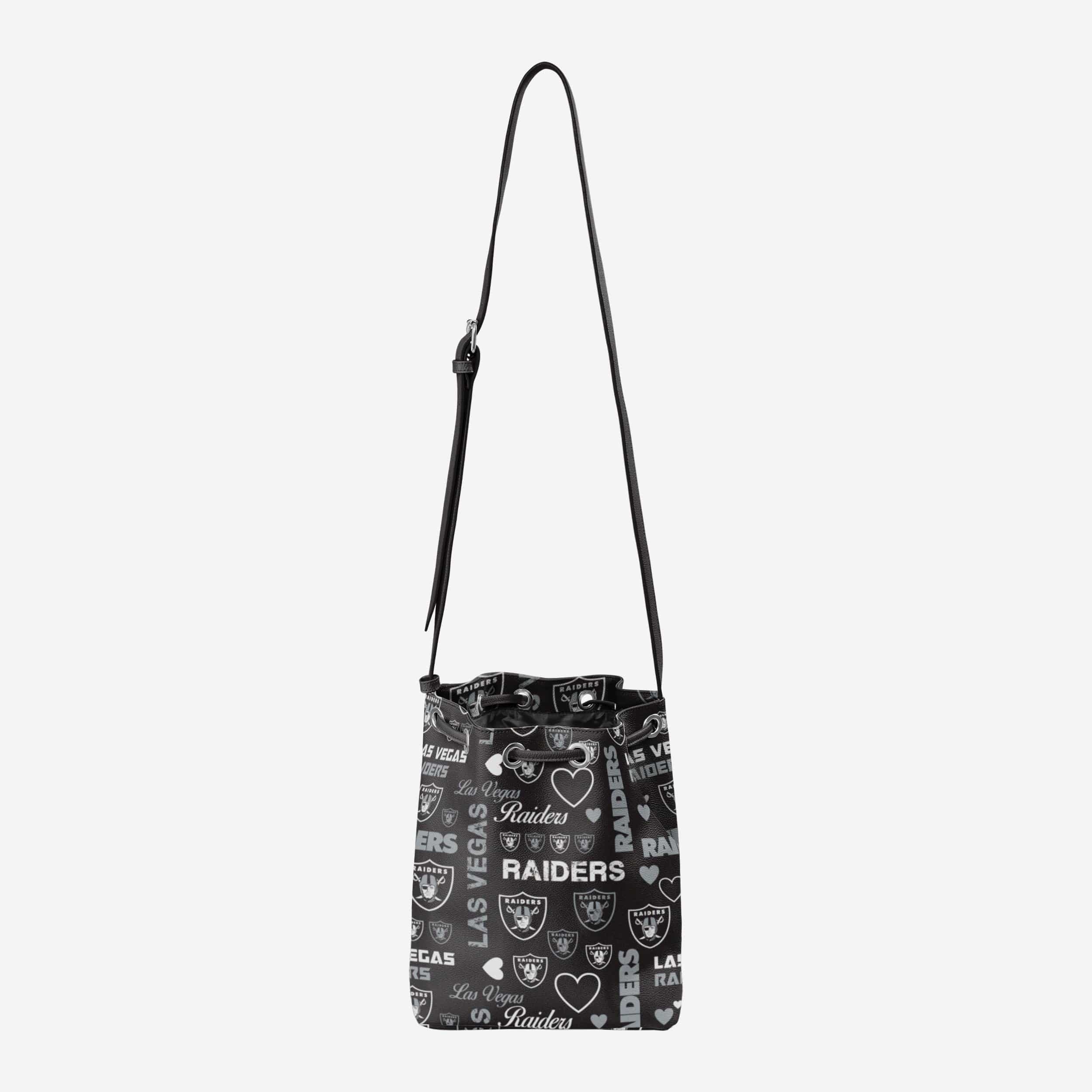 Passionate Las Vegas Raiders Logo Love Cinch Purse