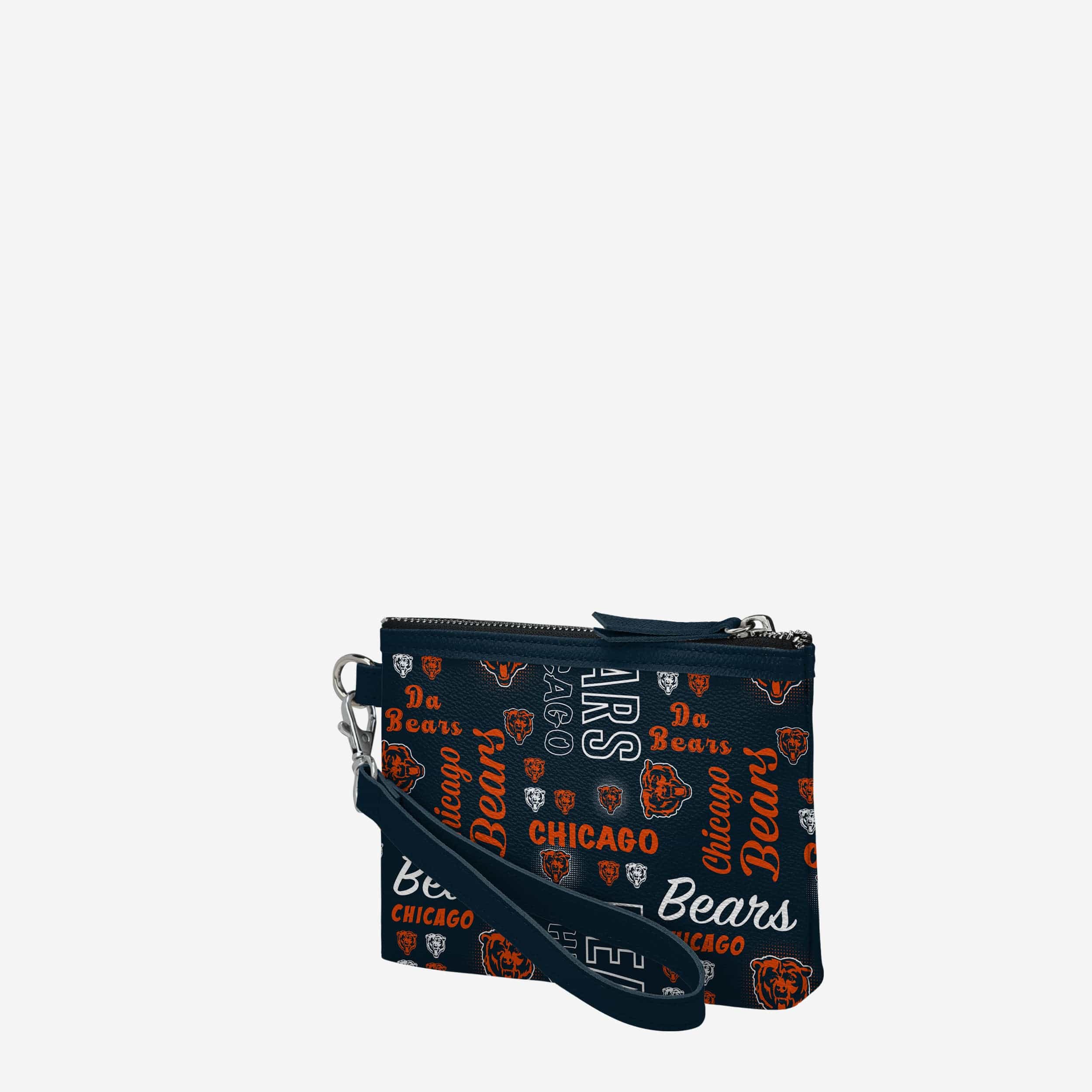 Chicago Bears Spirited Wristlet: Repeat Logo Collection