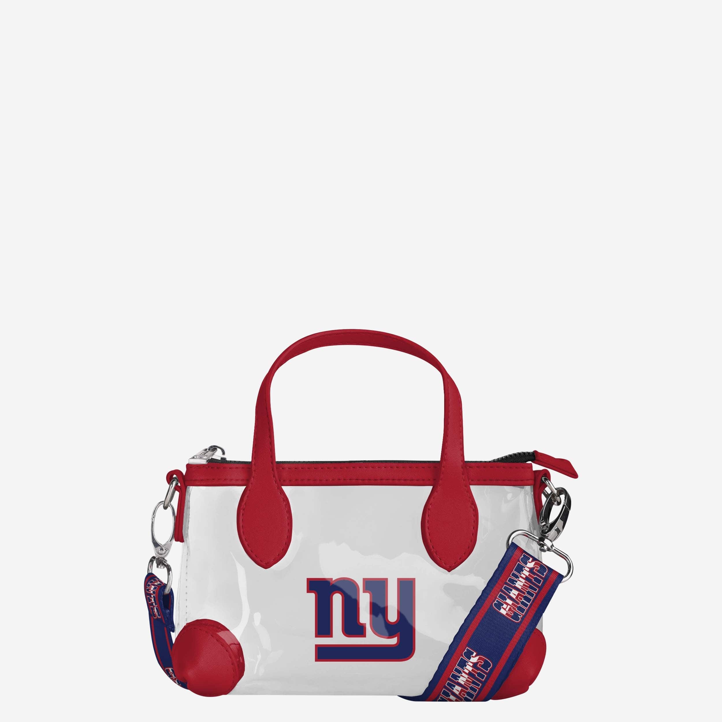 New York Giants Big Logo Clear Crossbody Mini Purse - Show Your Fandom!
