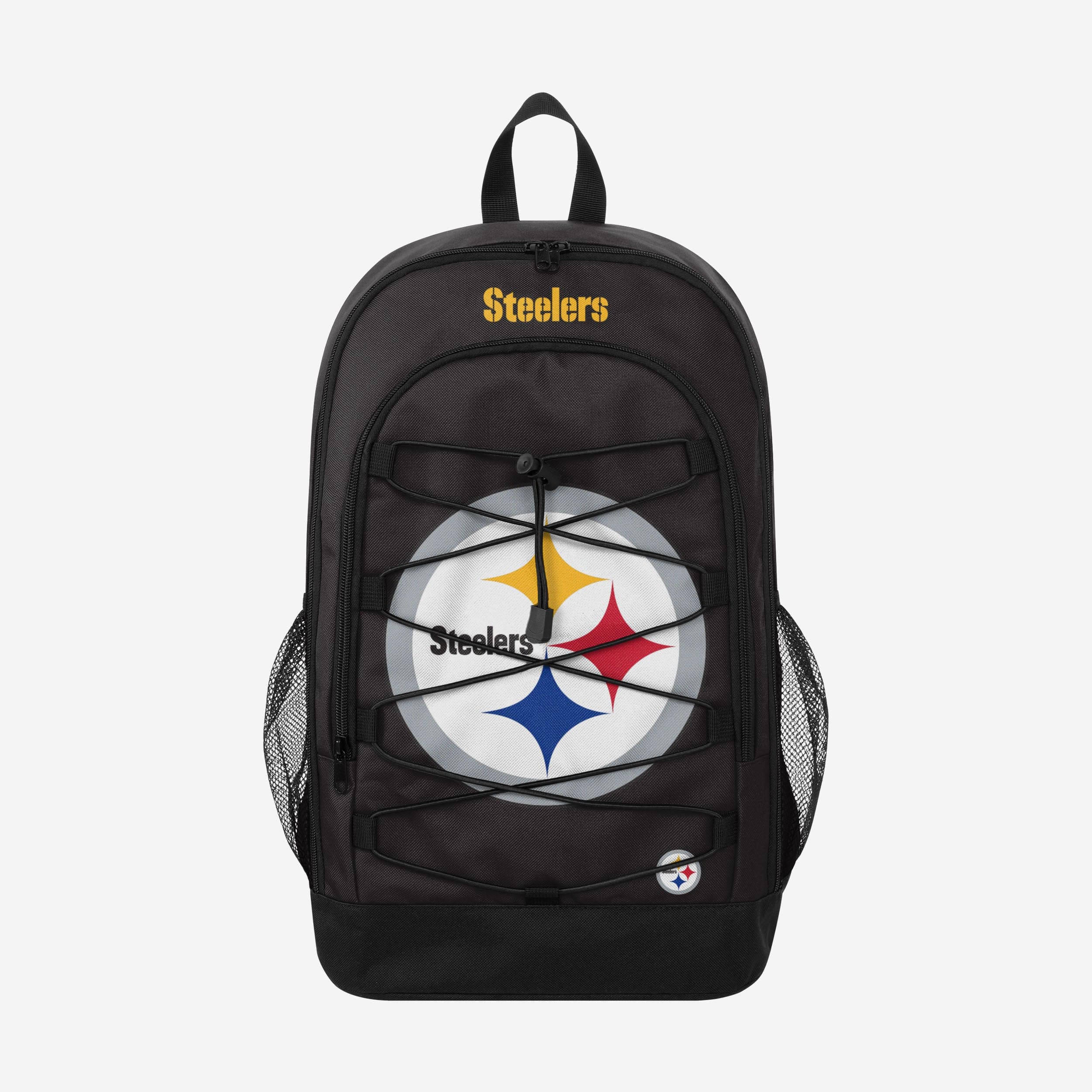 Pittsburgh Steelers Big Logo Bungee Backpack - Your Ultimate Team Gear