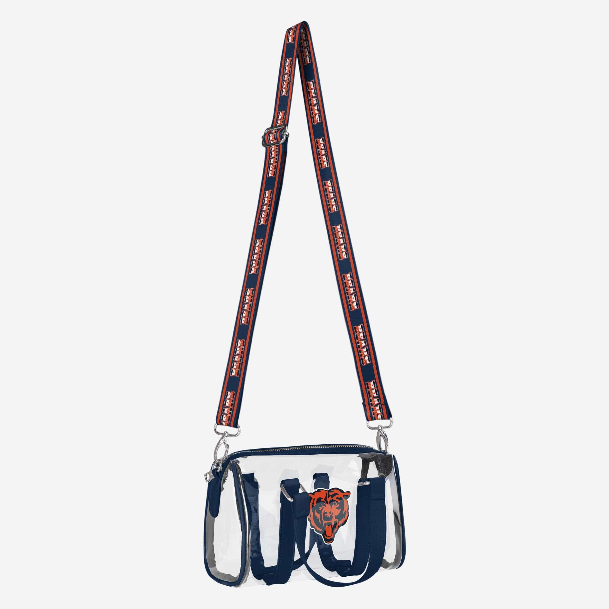 Chicago Bears Super-Cool Clear Barrel Bag