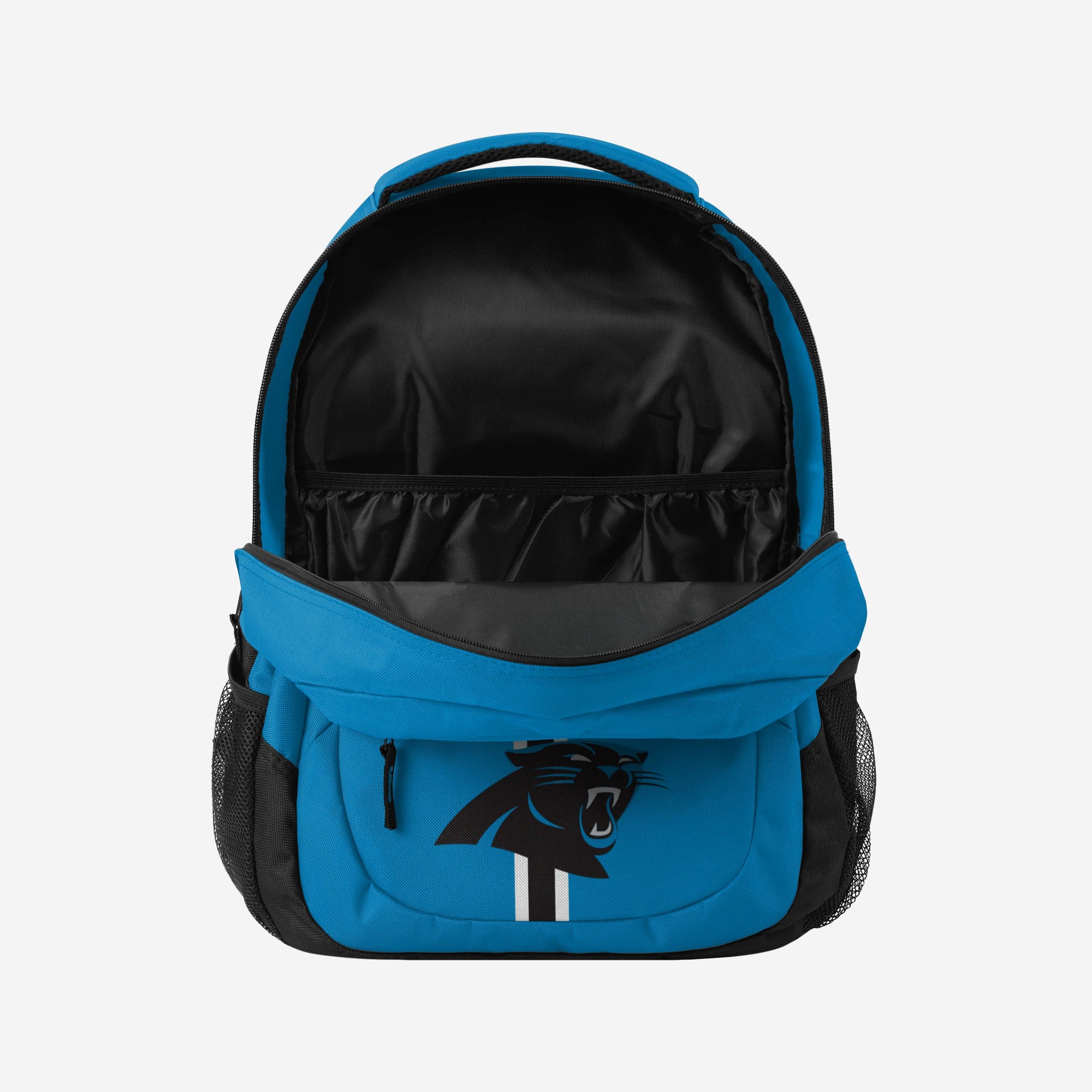 Carolina Panthers Blue Alternate Color Action Backpack - Be the Game Day Star!
