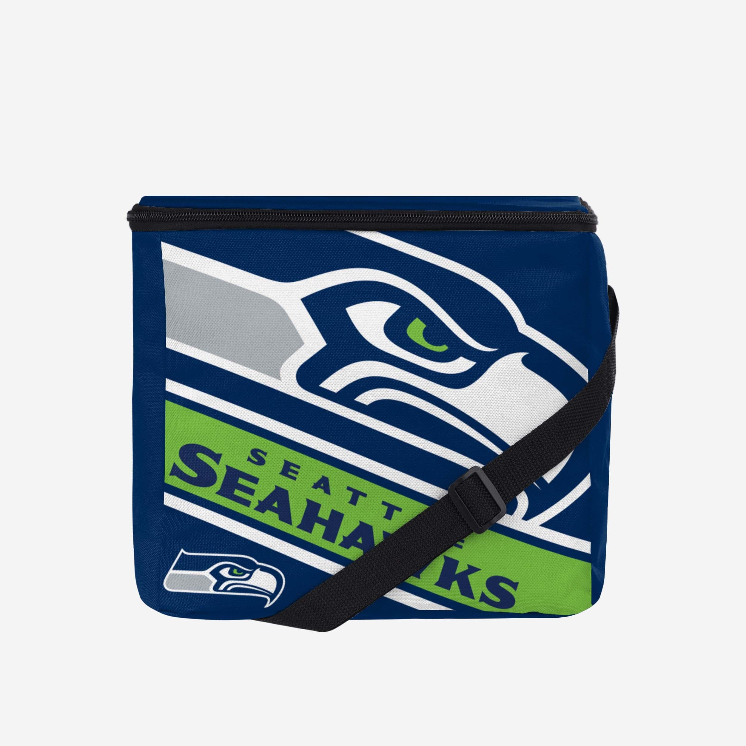 Seattle Seahawks 12-Pack Big Logo Stripe Cooler: Your Ultimate Game-Day Essential