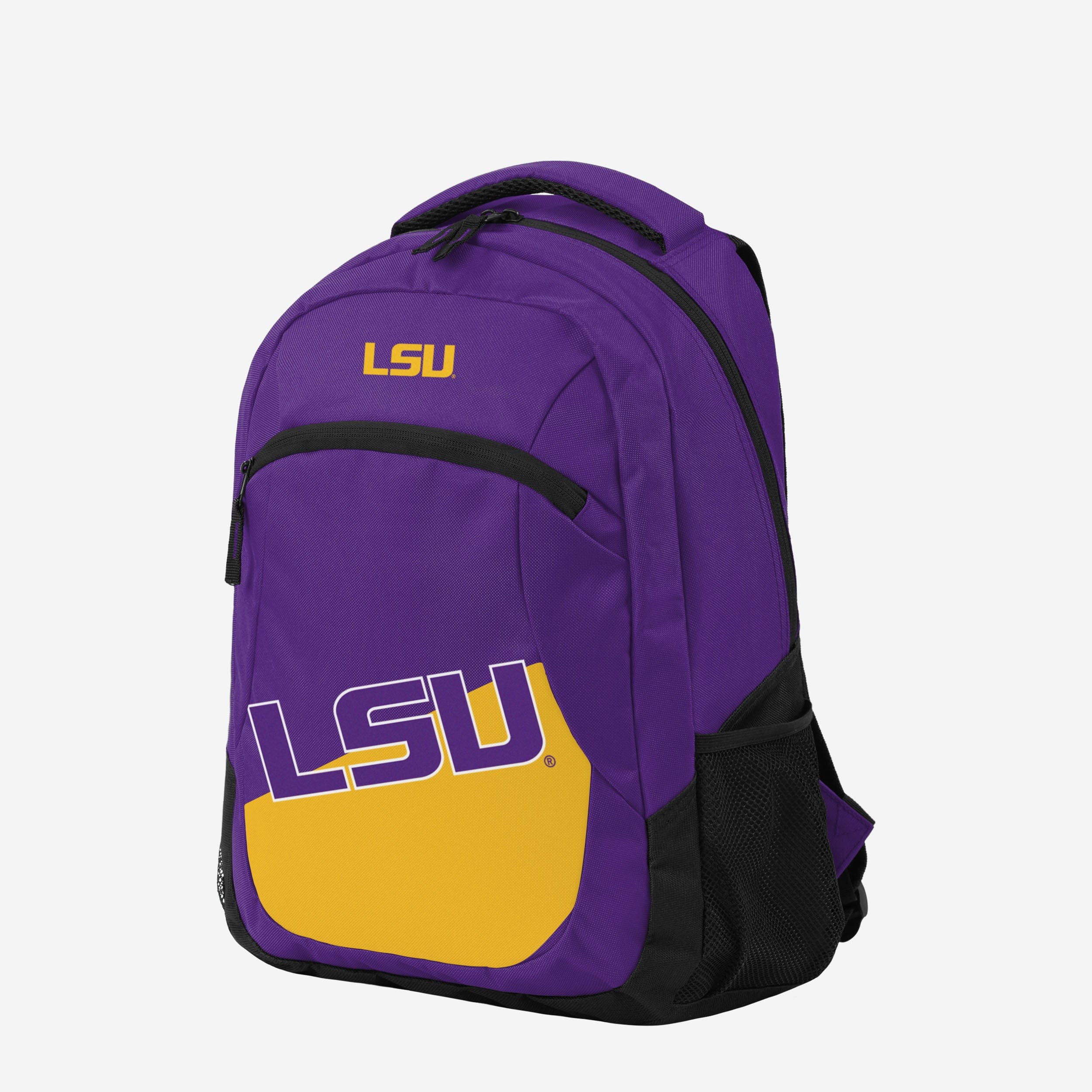 LSU Tigers Colorblock Action Backpack - Show Your Fandom!