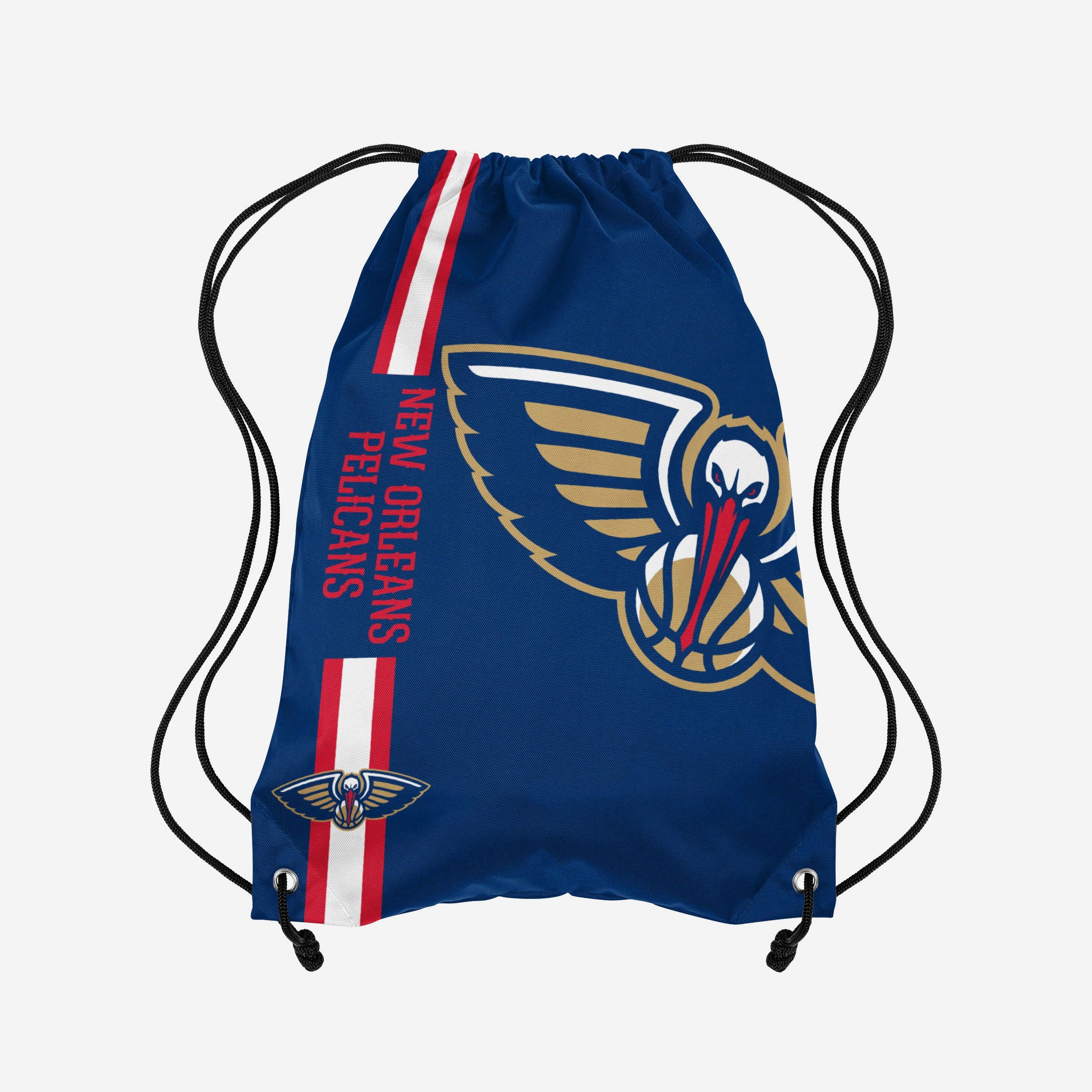 New Orleans Pelicans Big Logo Drawstring Backpack - Show Your Team Spirit!